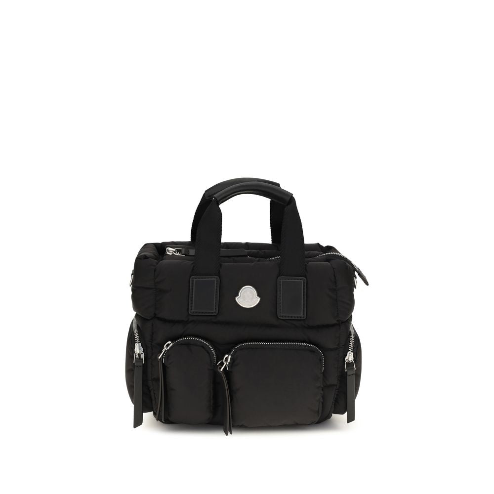 Moncler Black Nylon Shoulder Bag