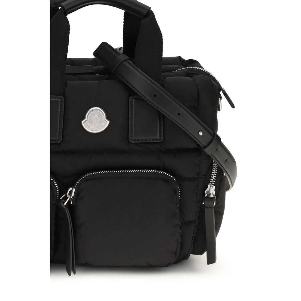 Moncler Black Nylon Shoulder Bag