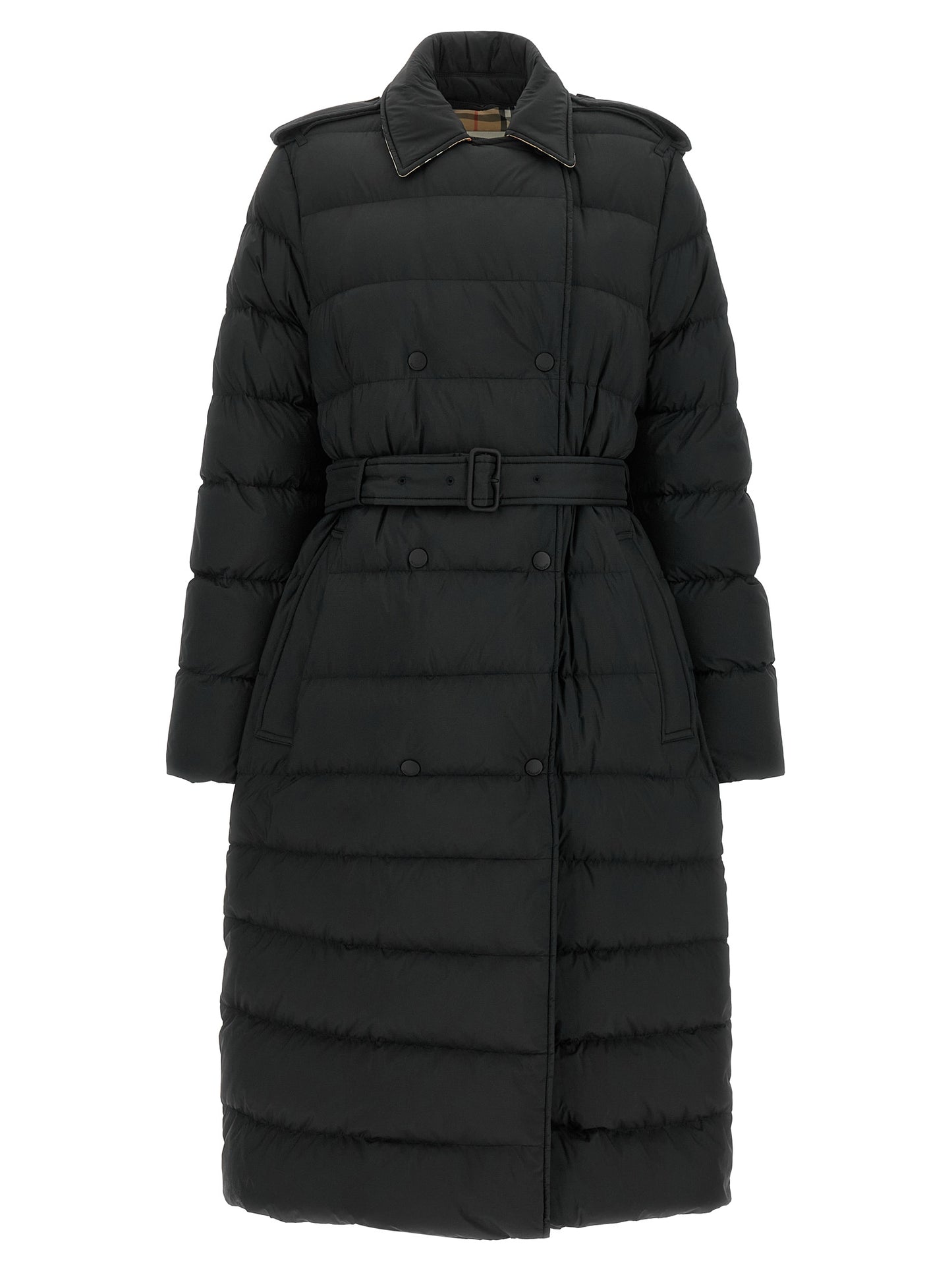 Burberry Black Polyamide Coat