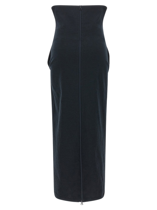 Issey Miyake Black Paper Mini Skirt