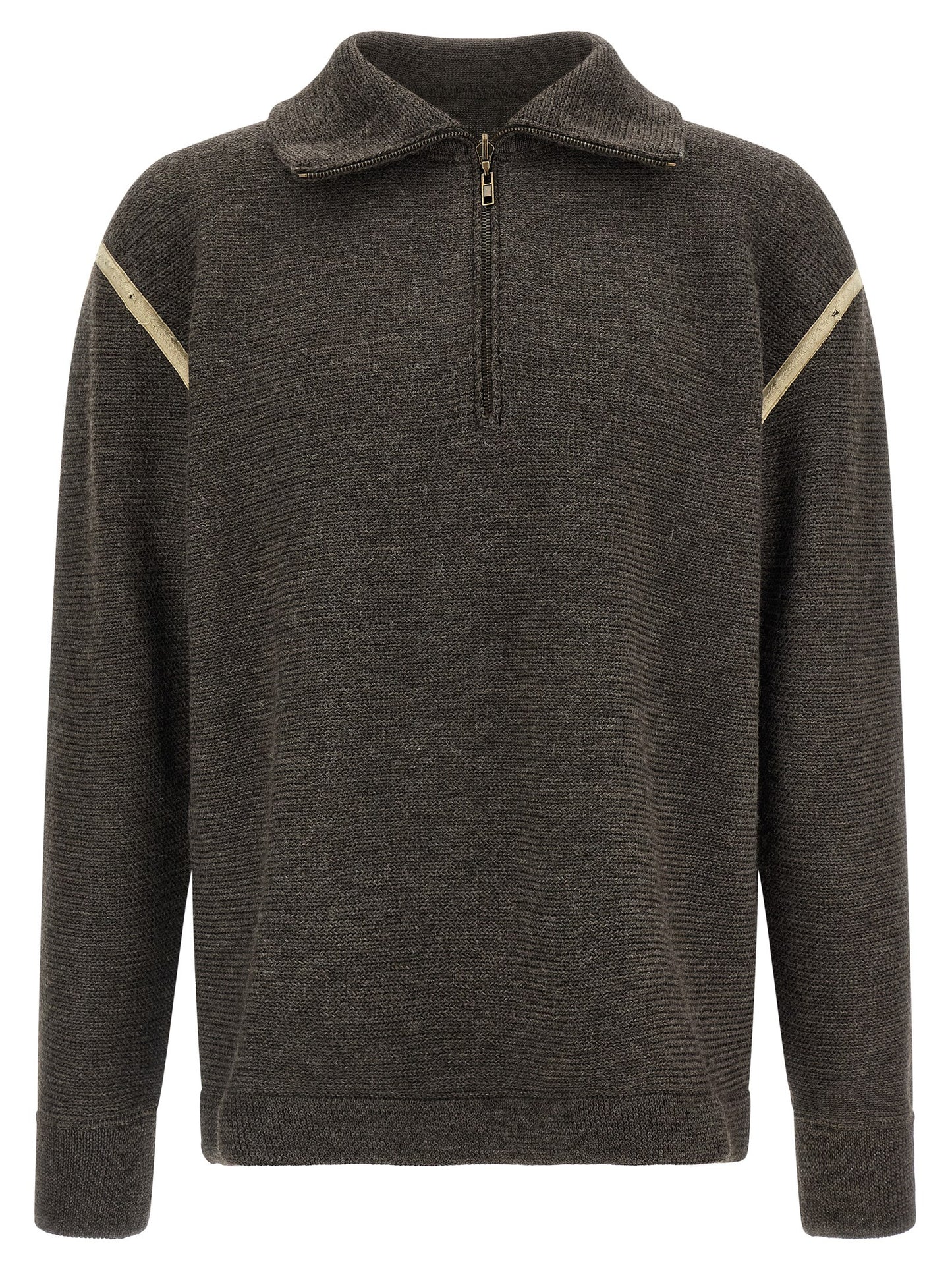 Maison Margiela Gray Wool Cardigan