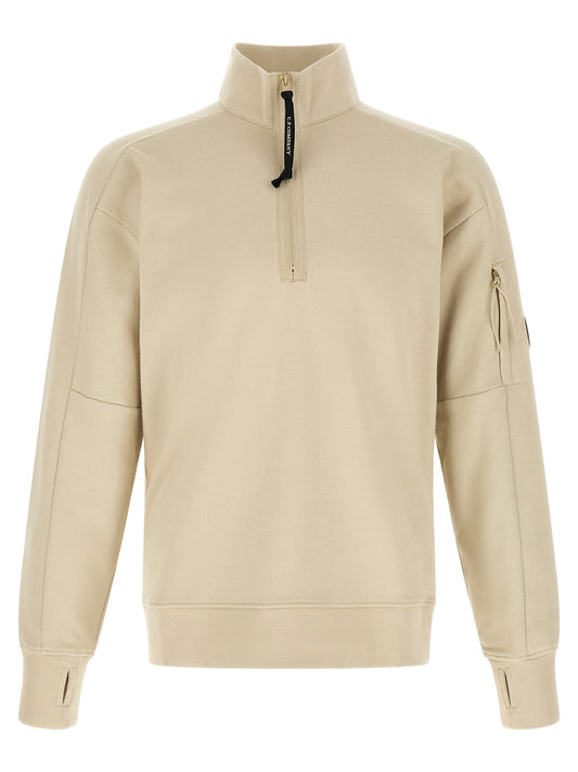 C.P. Company Beige Cotton Sweatshirt