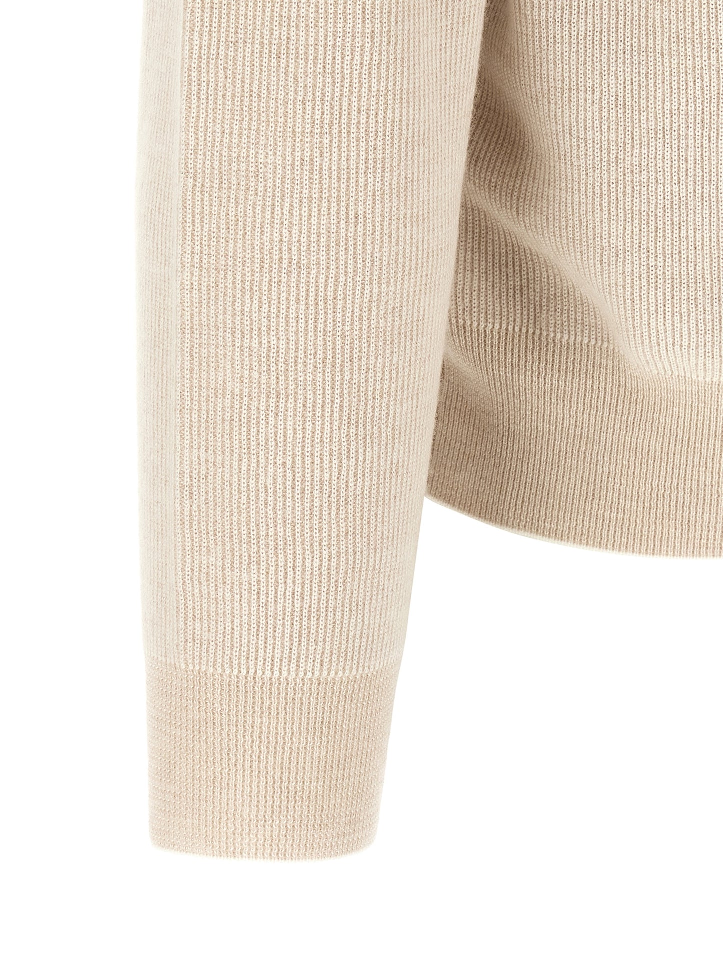 Brioni Beige Cashmere Sweatshirt