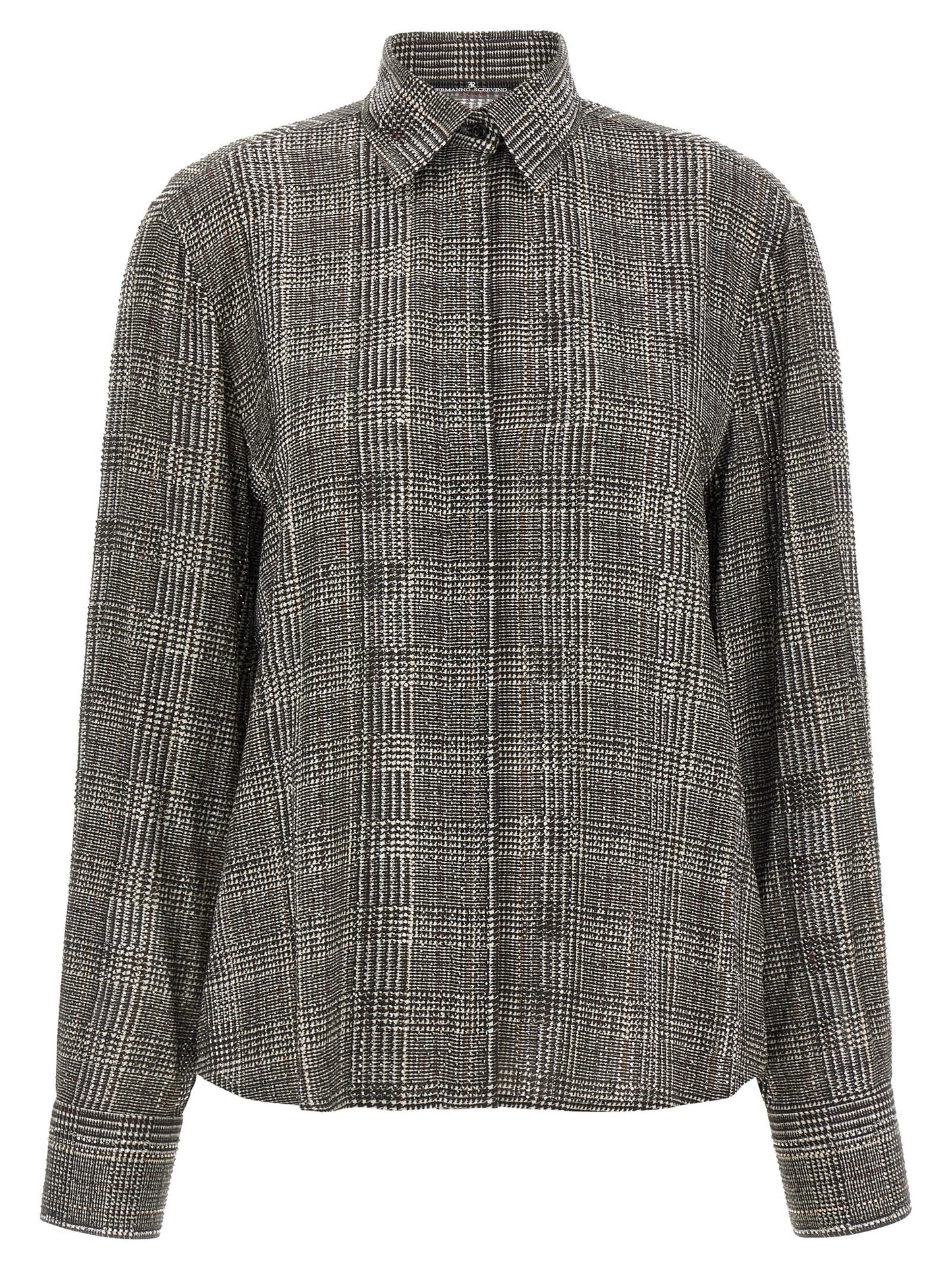 Ermanno Scervino Gray Viscose Blouse