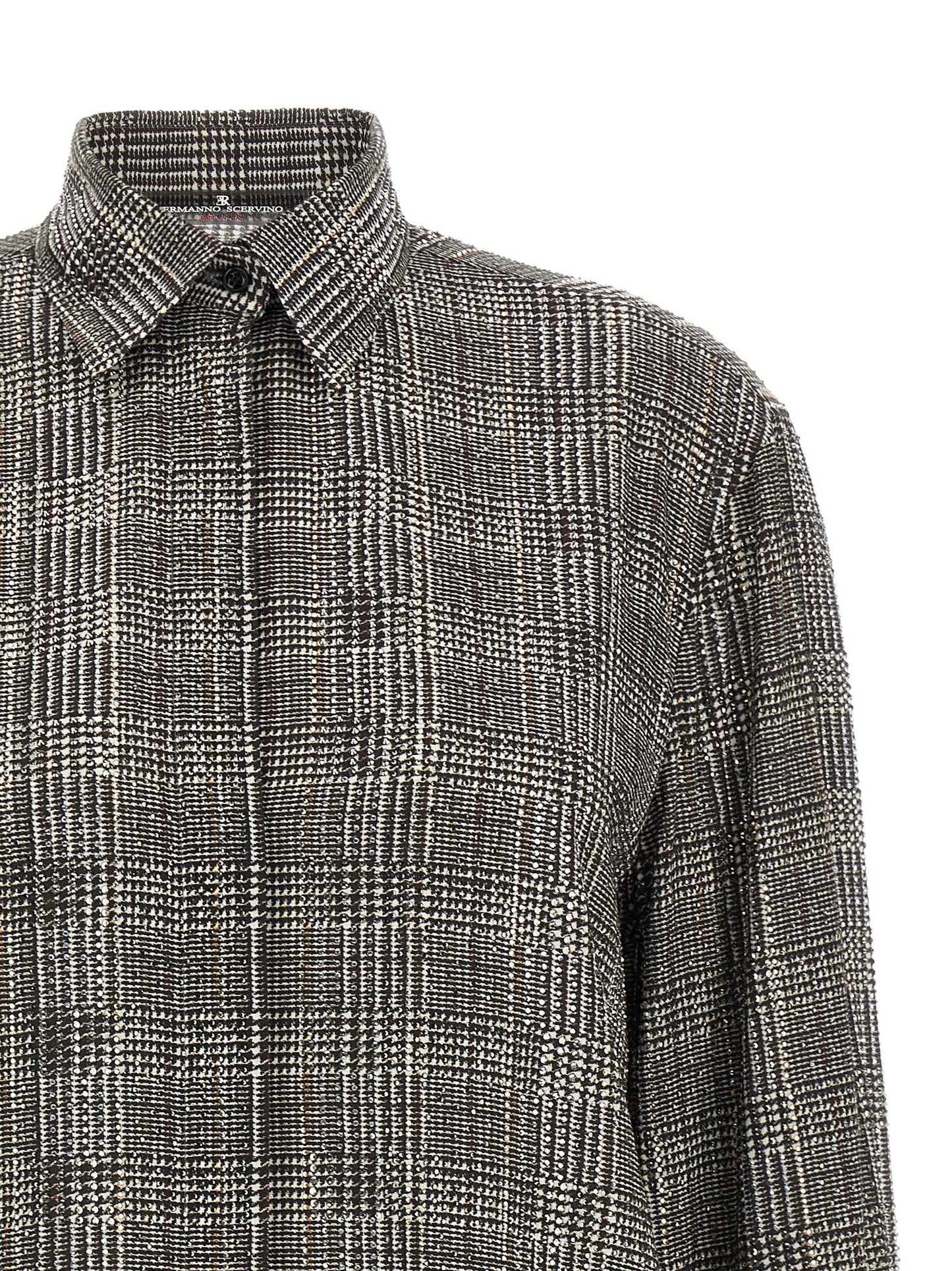 Ermanno Scervino Gray Viscose Blouse