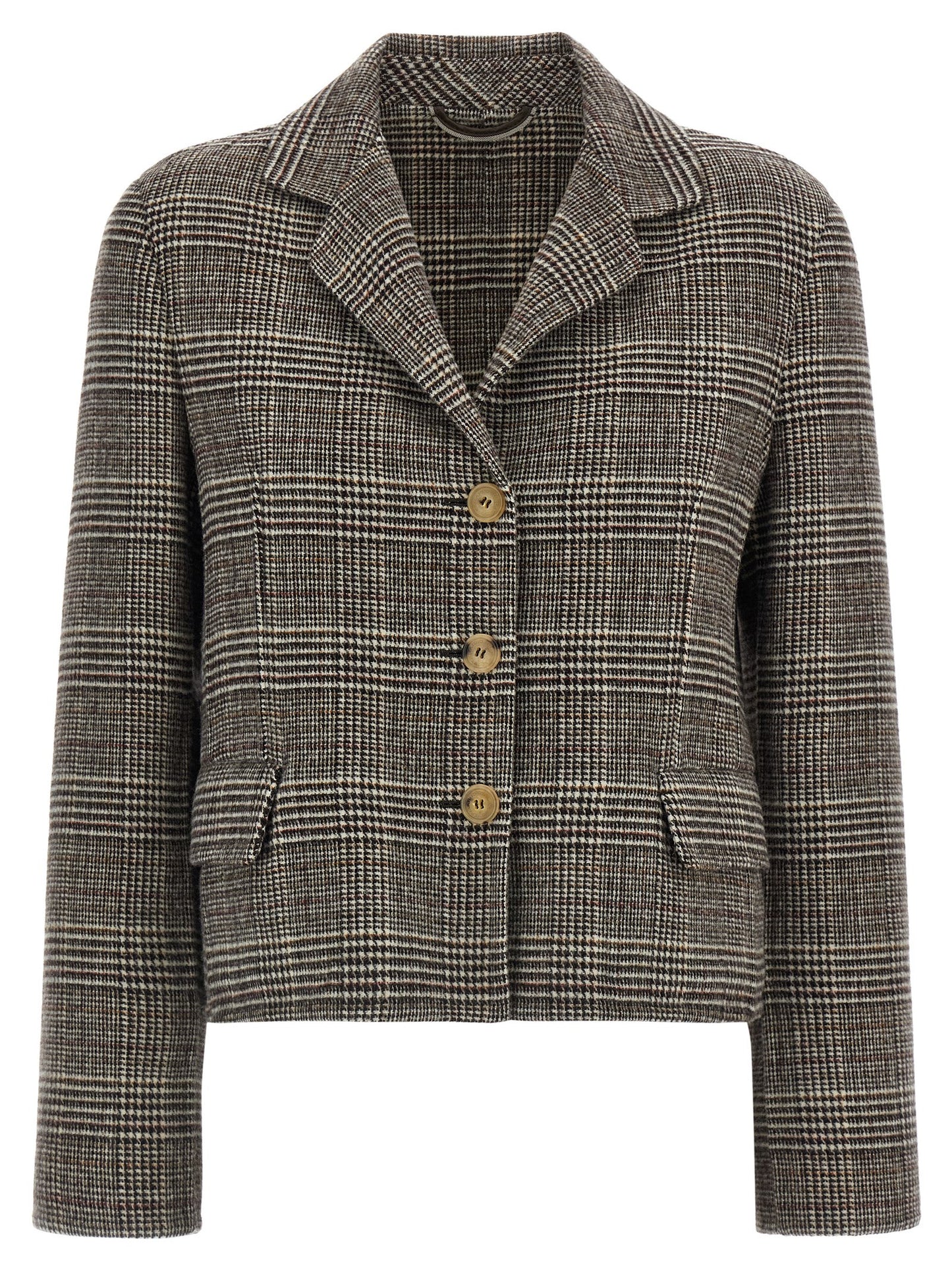 Ermanno Scervino Multicolor Virgin Wool Blazer