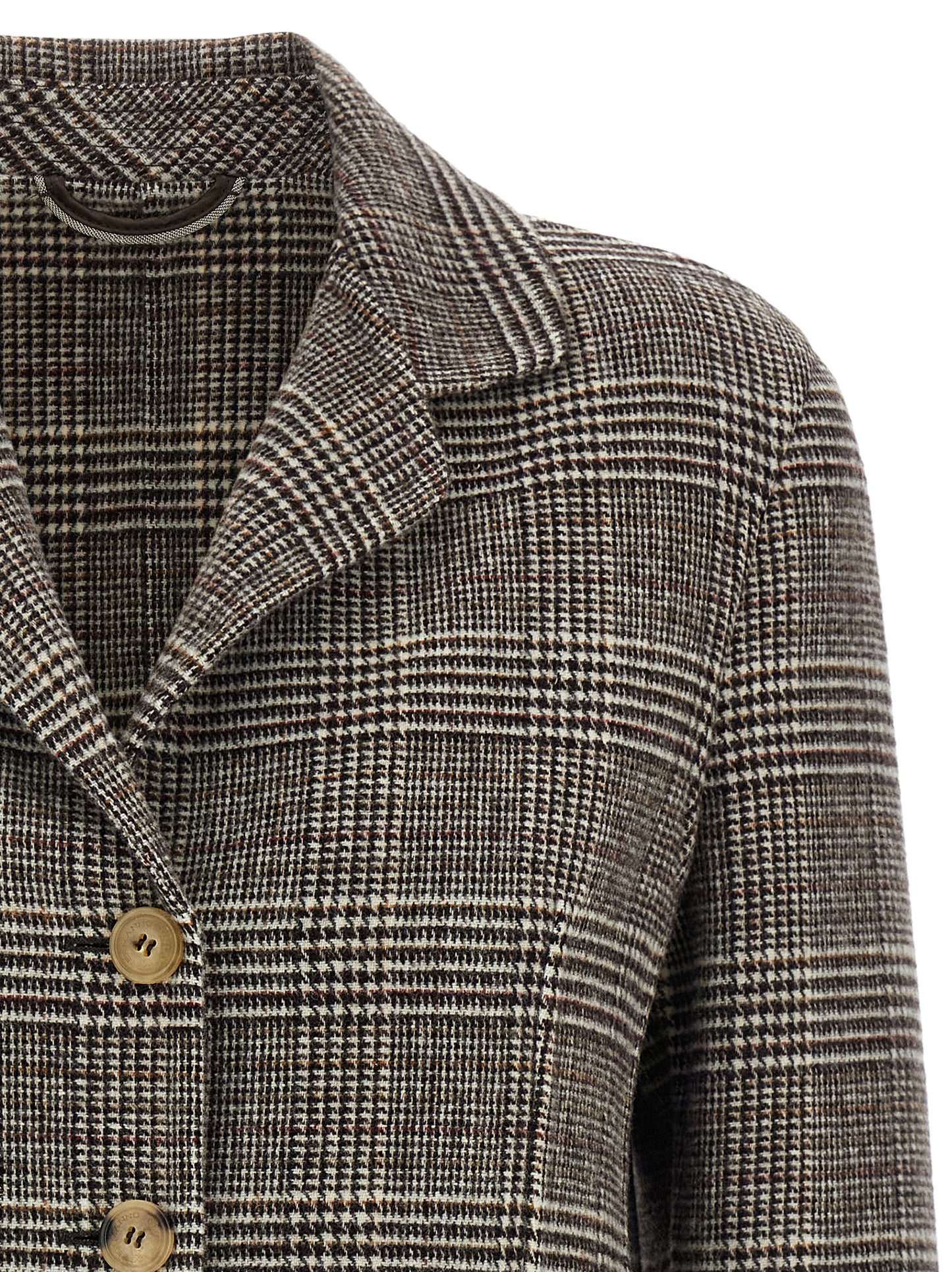 Ermanno Scervino Multicolor Virgin Wool Blazer