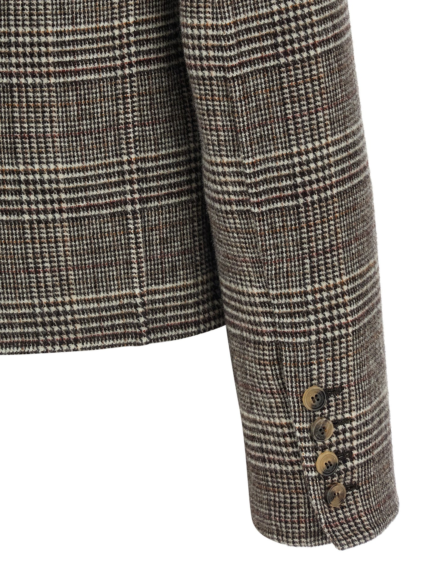 Ermanno Scervino Multicolor Virgin Wool Blazer