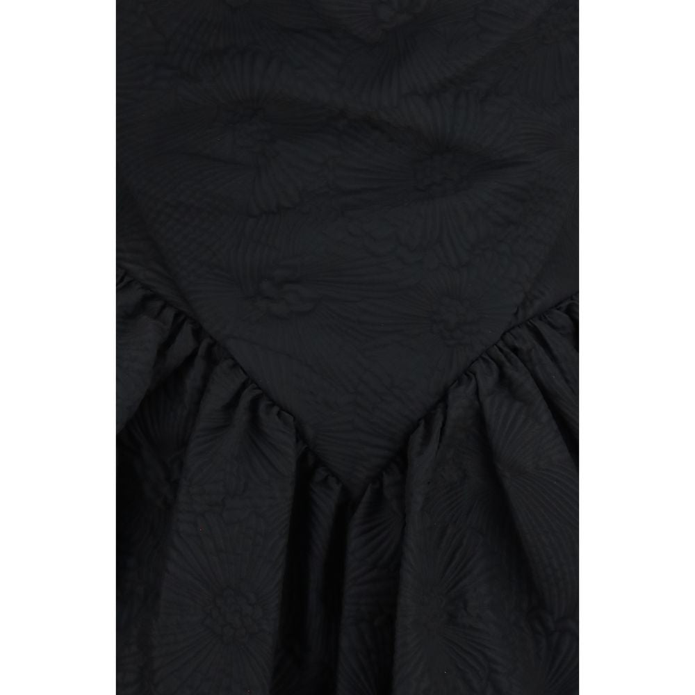 Vivienne Westwood Black Cotton Casual Dress