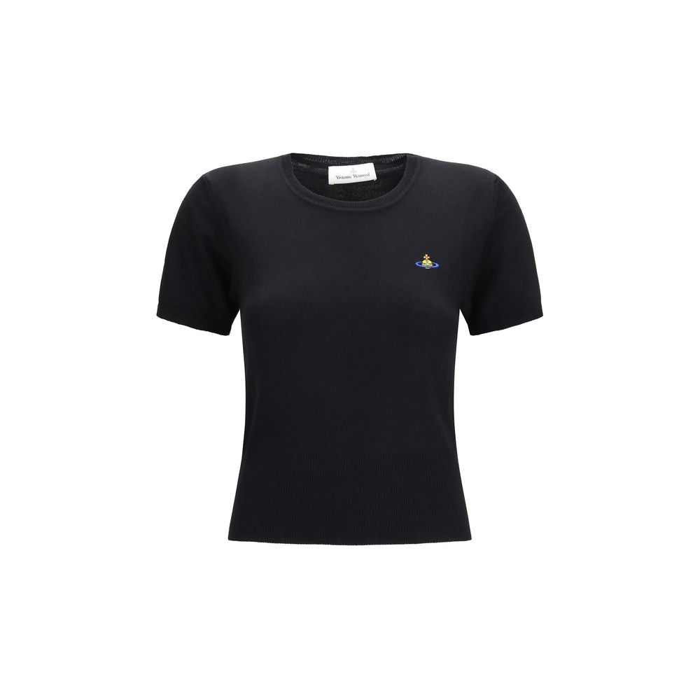 Vivienne Westwood Black Wool Oves Aries T-Shirt