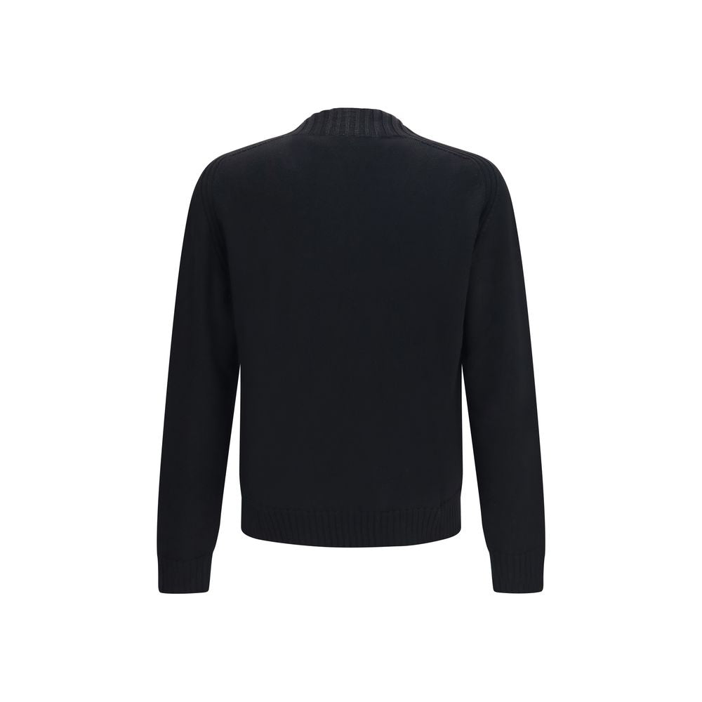 Vivienne Westwood Black Wool Oves Aries Sweatshirt
