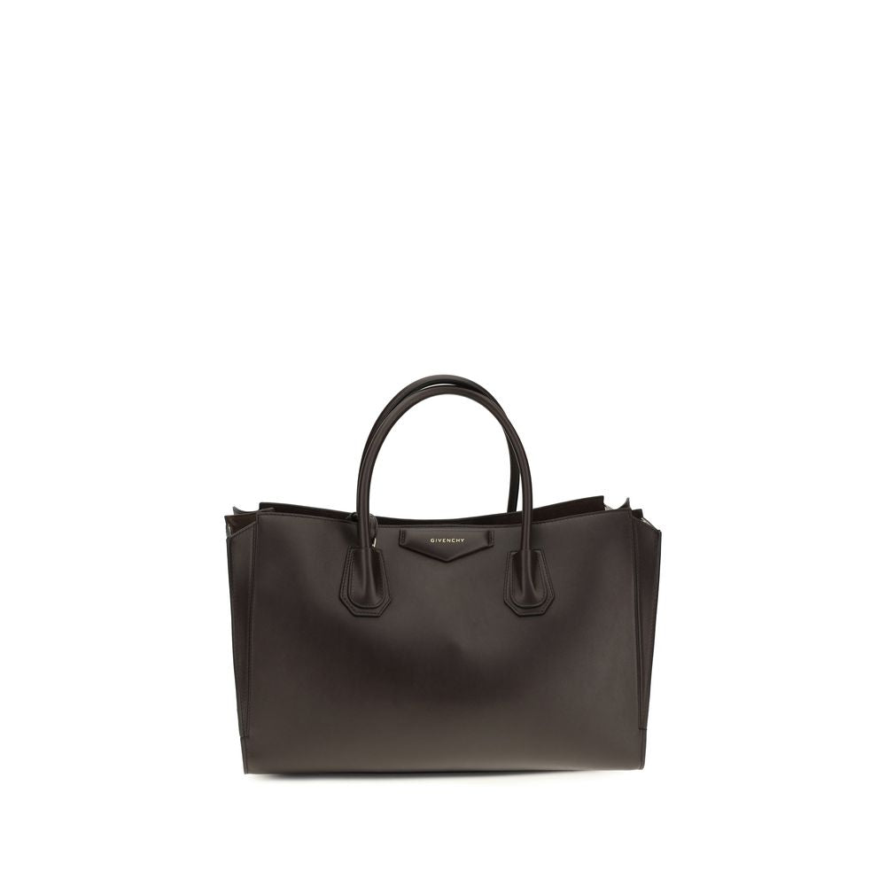 Givenchy Brown Calf Leather Bos Taurus Shoulder Bag