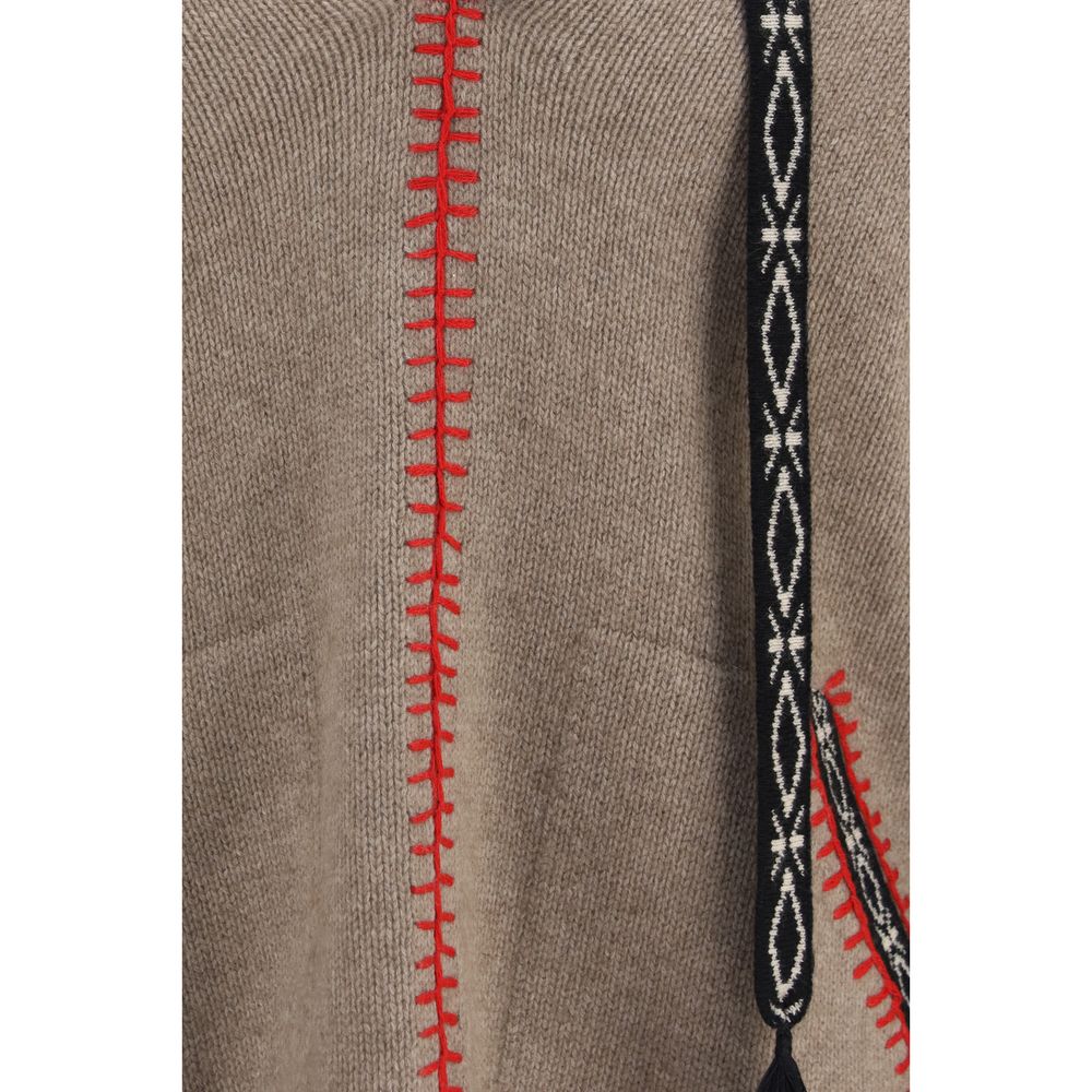 Baziszt Brown Cashmere Sweatshirt