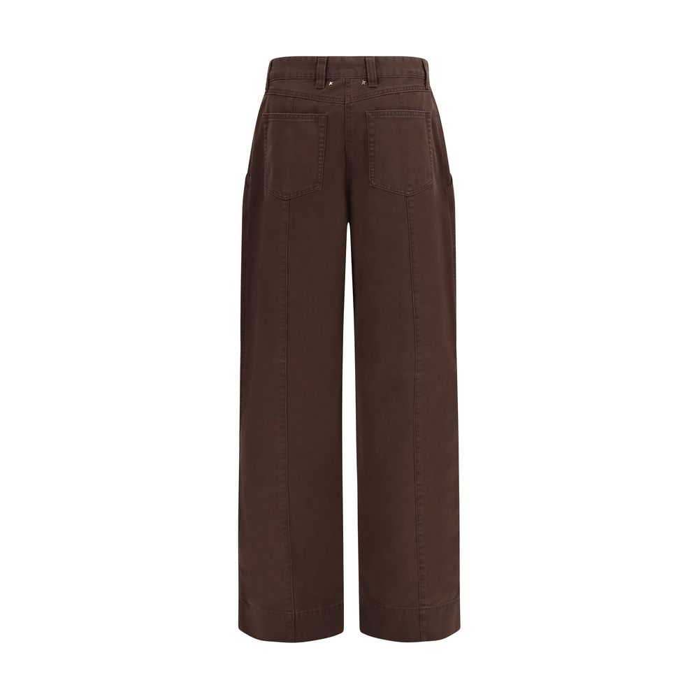Golden Goose Brown Cotton Cargo Pants