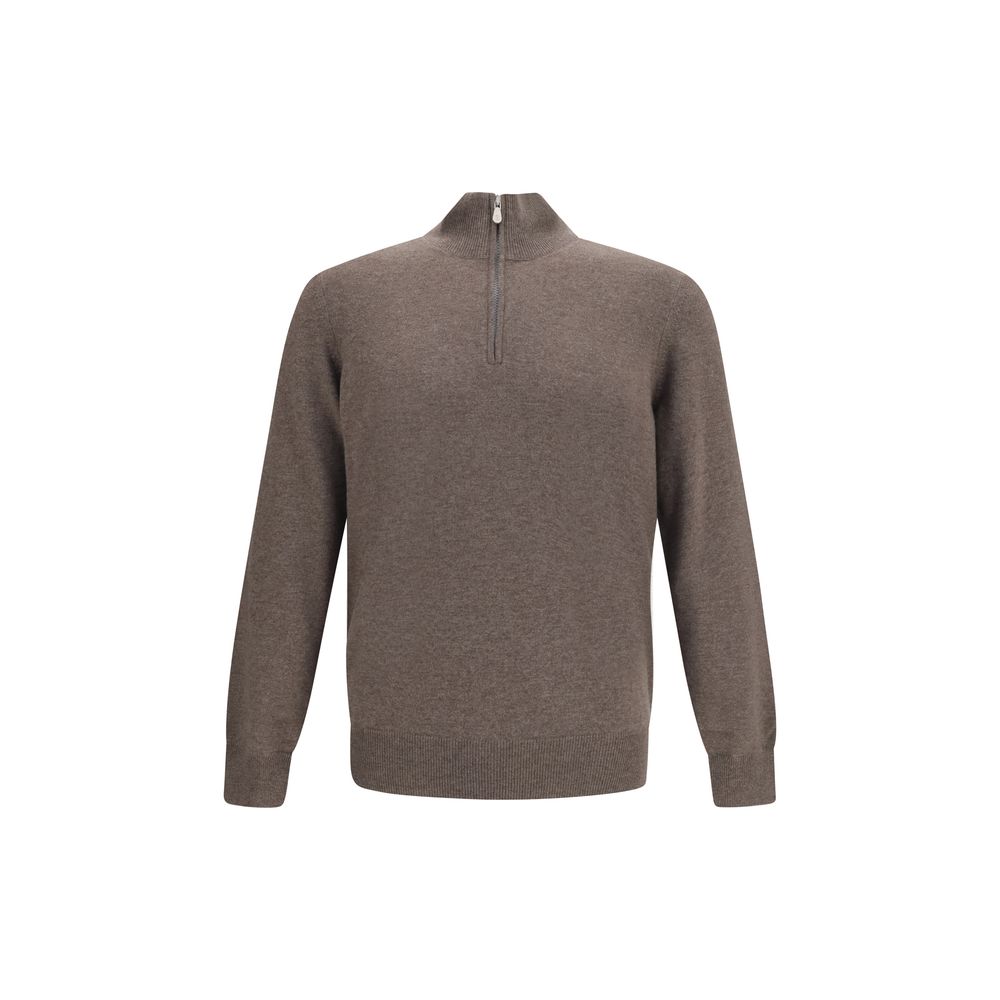 Brunello Cucinelli Brown Cashmere Sweater