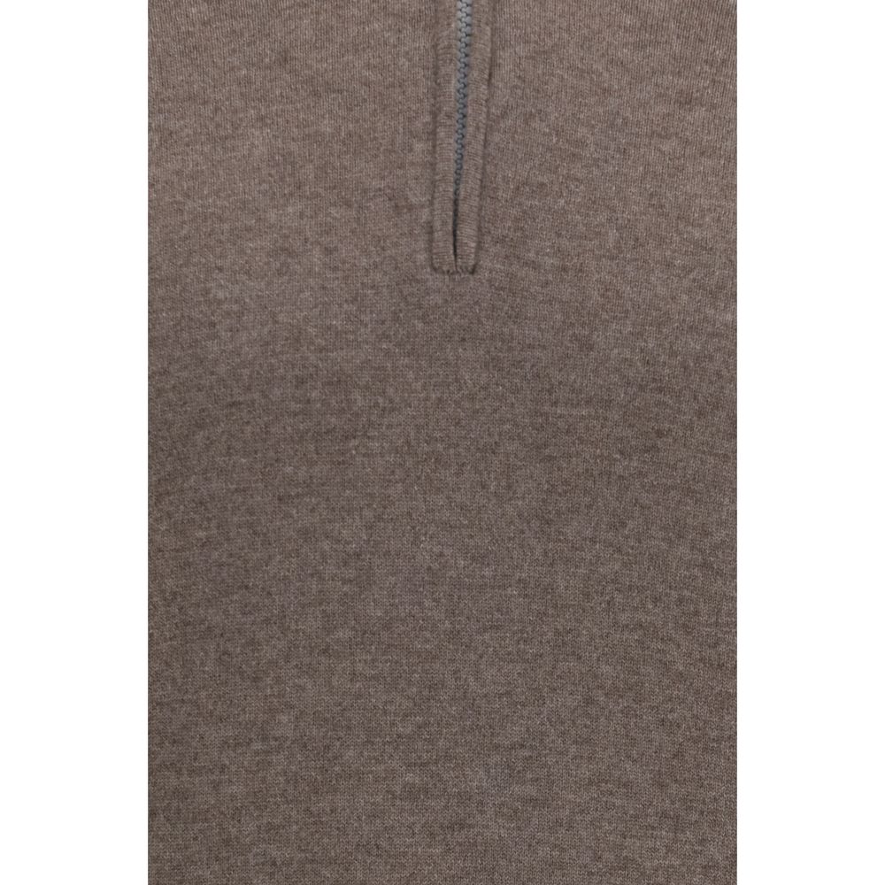 Brunello Cucinelli Brown Cashmere Sweater