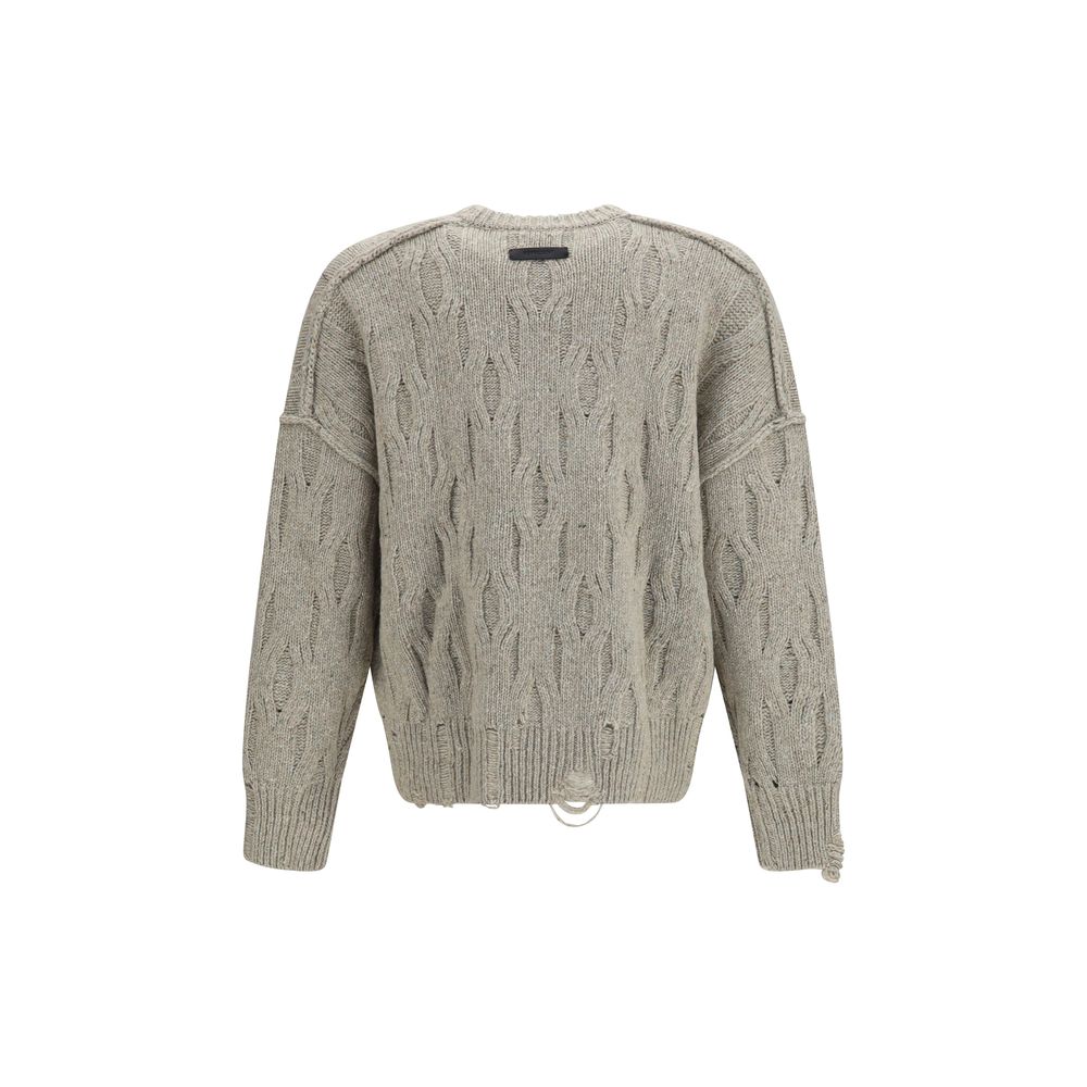 Represent Beige Wool Oves Aries Sweatshirt