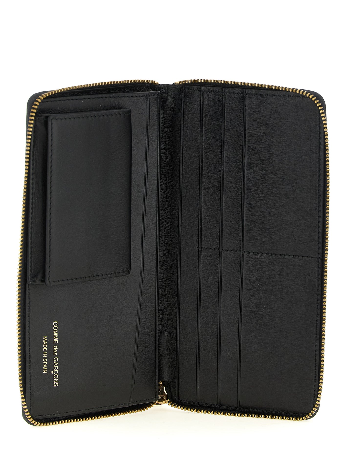 Comme Des Garçons Black Calfskin Wallet