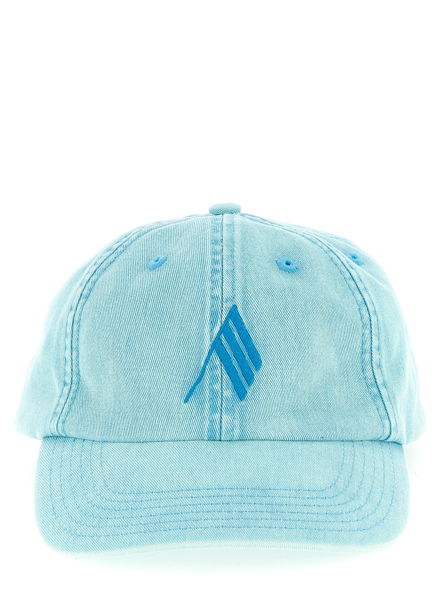 The Attico Blue Cotton Cap (Baseball Hat)