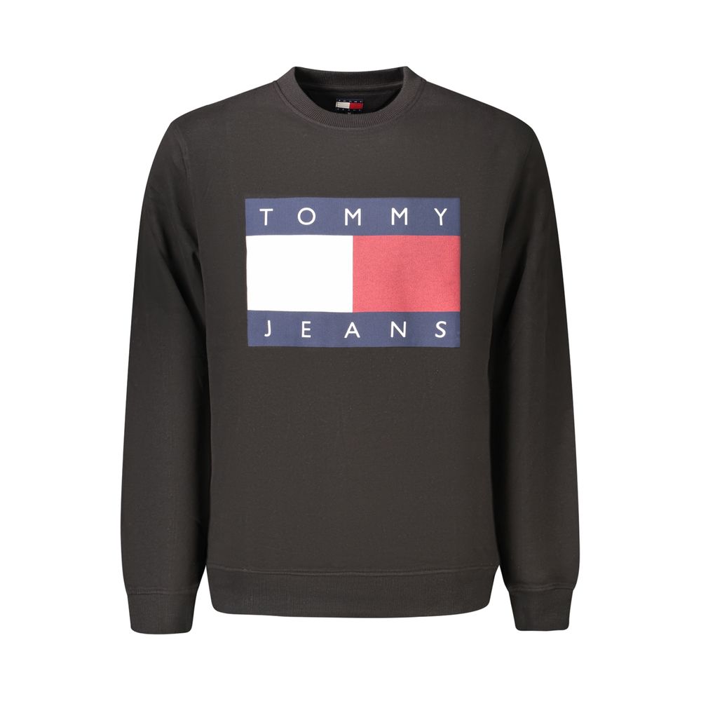 Tommy Hilfiger Black Cotton Men's Sweatshirt