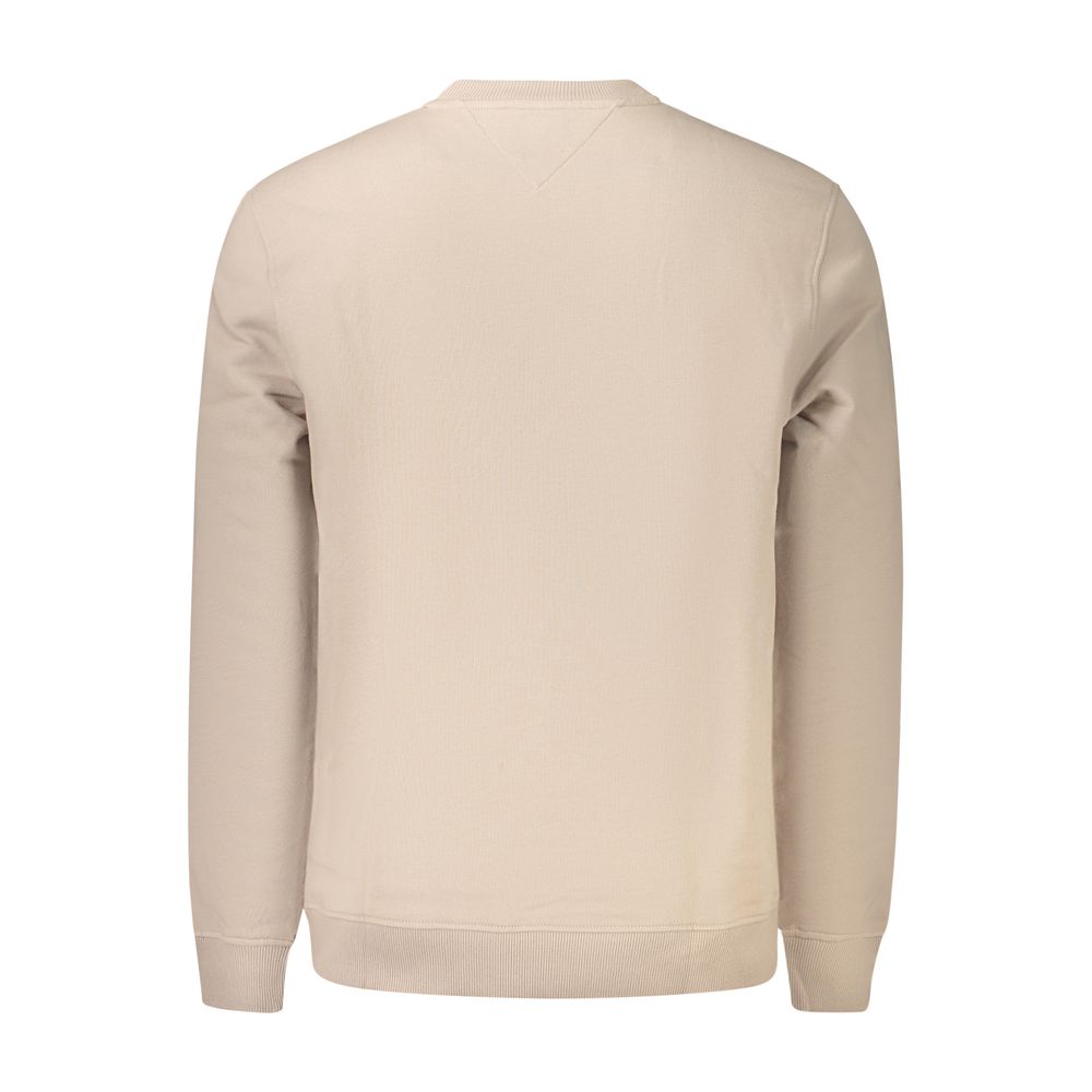 Tommy Hilfiger Beige Cotton Men's Sweatshirt