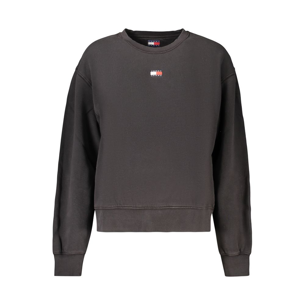 Tommy Hilfiger Black Cotton Sweatshirt
