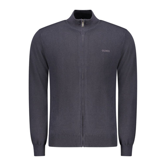 Guess Jeans Blue Polyester Men's Sweater