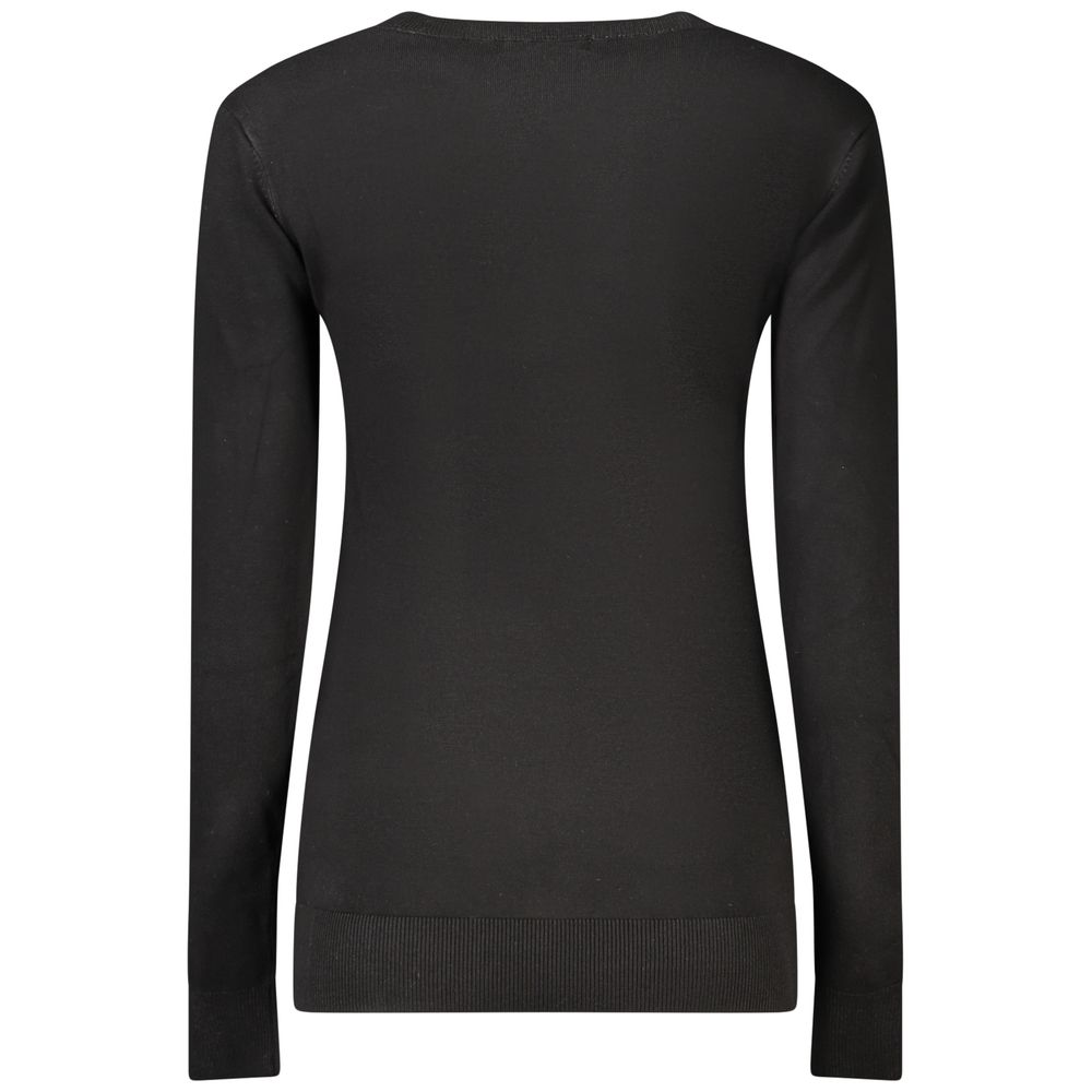 Guess Jeans Black Viscose Sweatshirt
