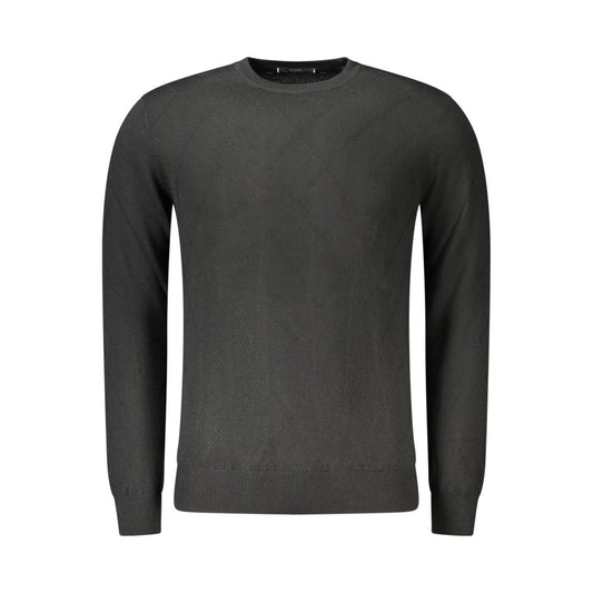 Guess Jeans Black Polyester Men Sweater