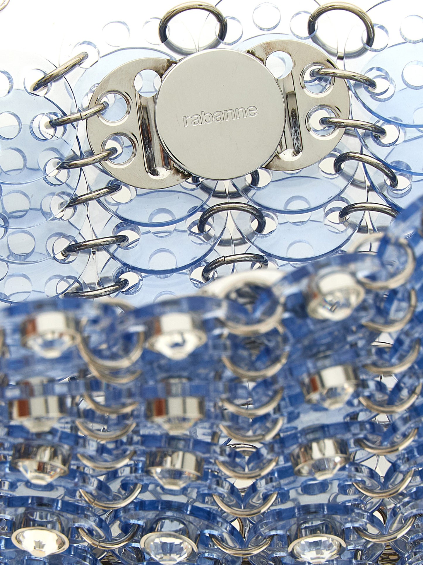 Paco Rabanne Blue Resin Shoulder Bag