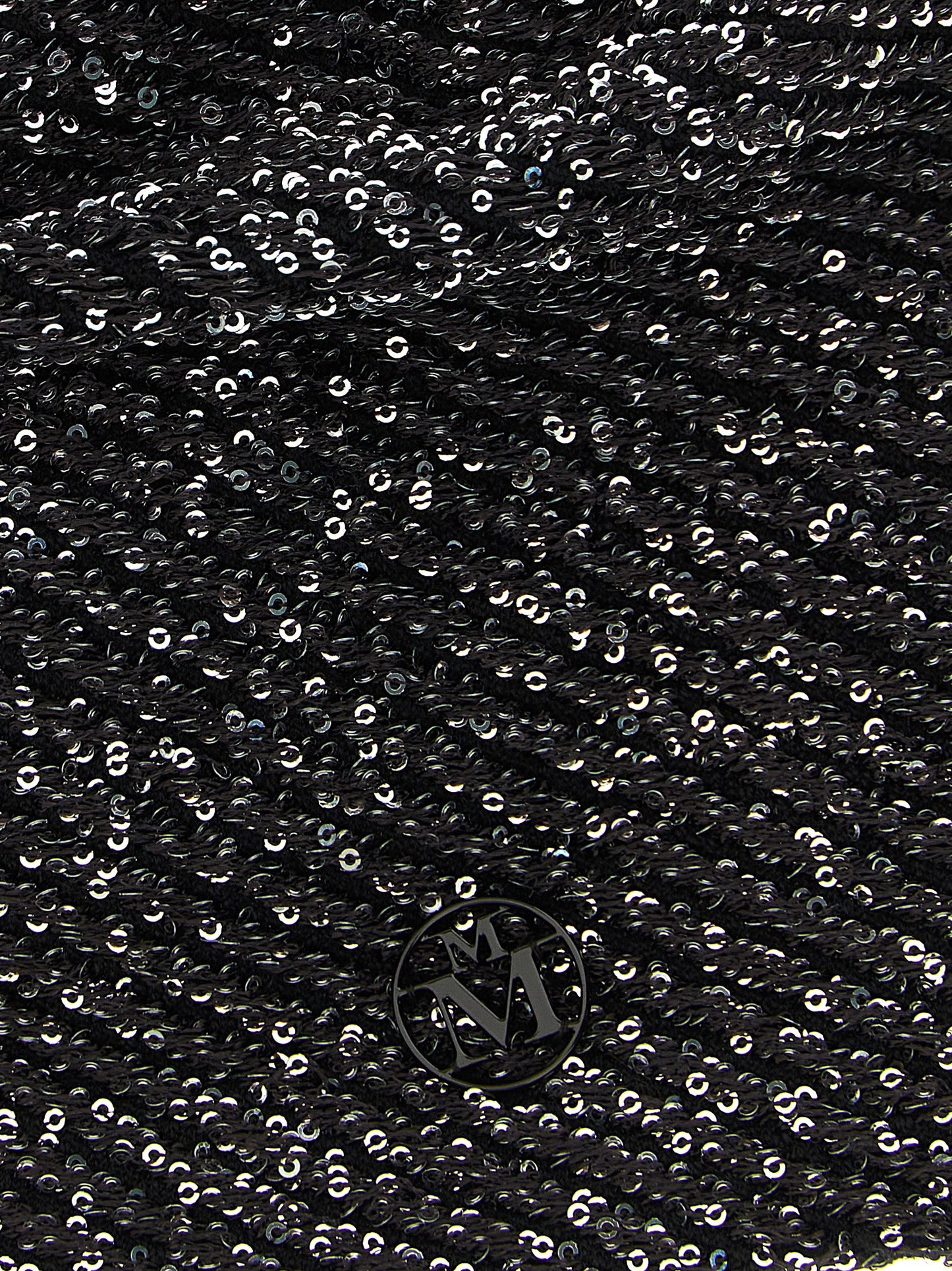 Maison Michel Black Wool Beanie
