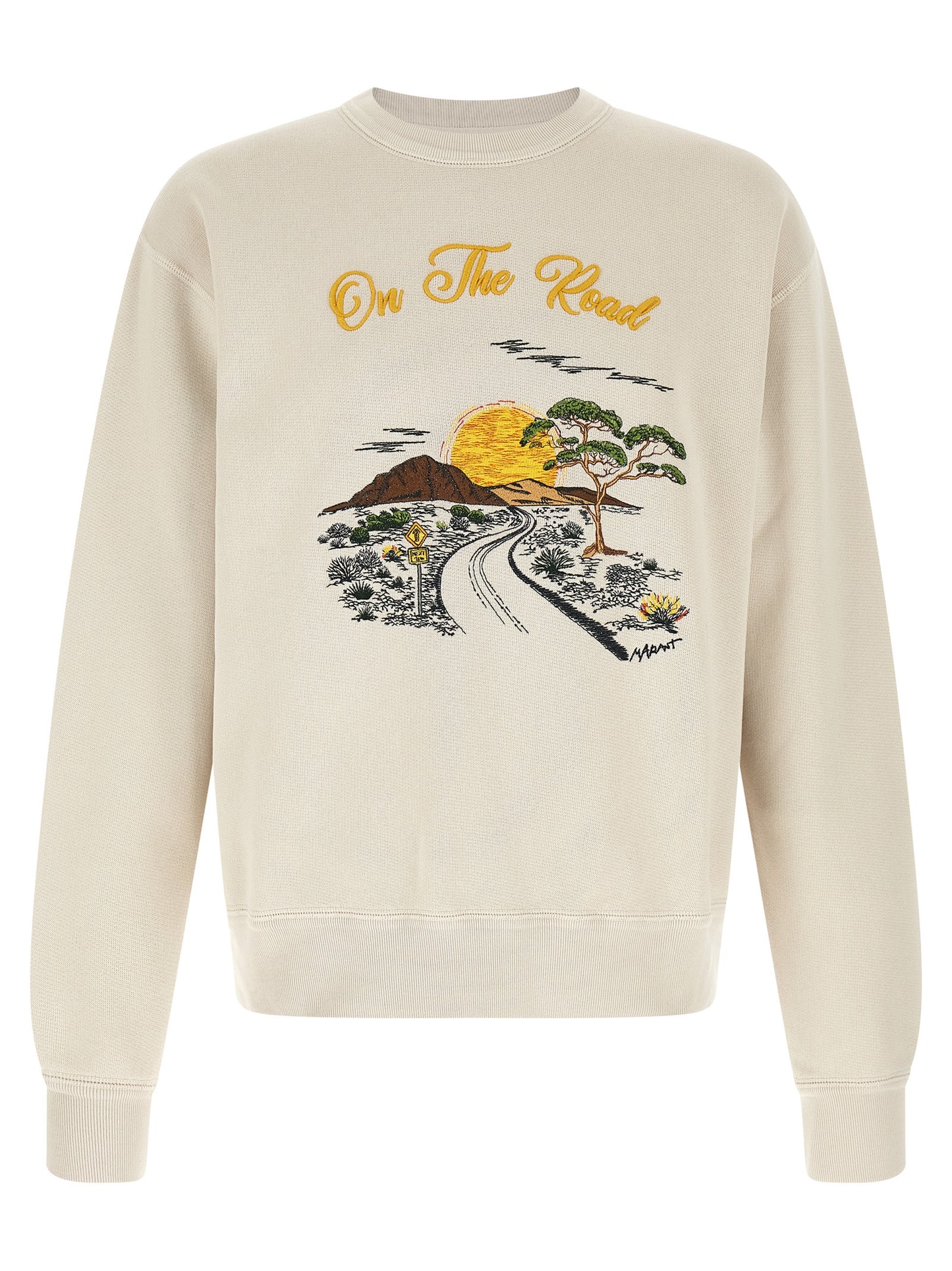 Isabel Marant White Cotton Sweatshirt