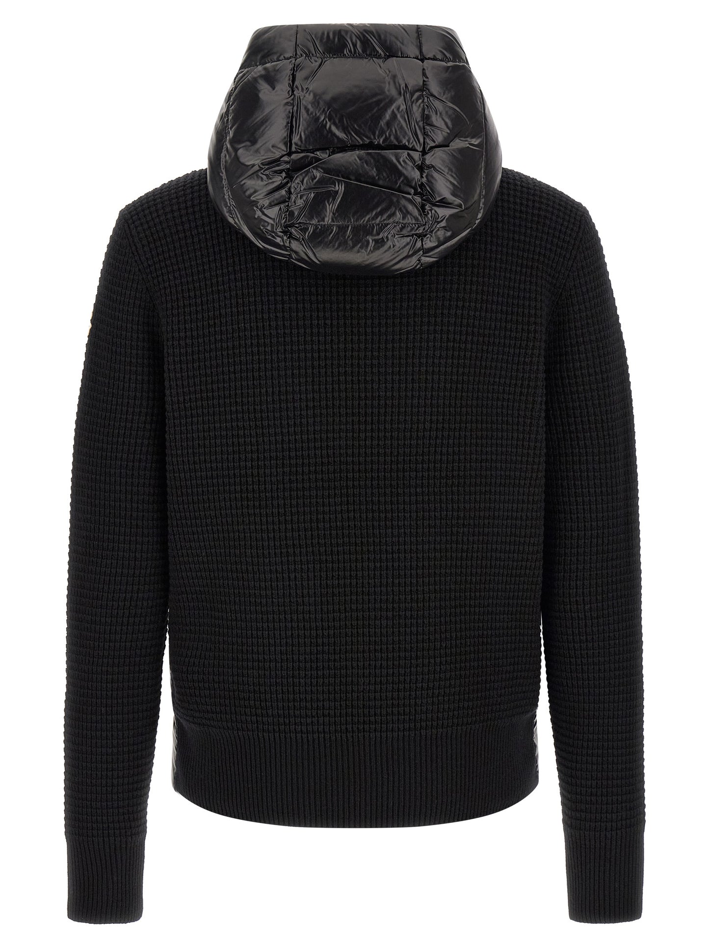 Moncler Black Polyamide Cardigan