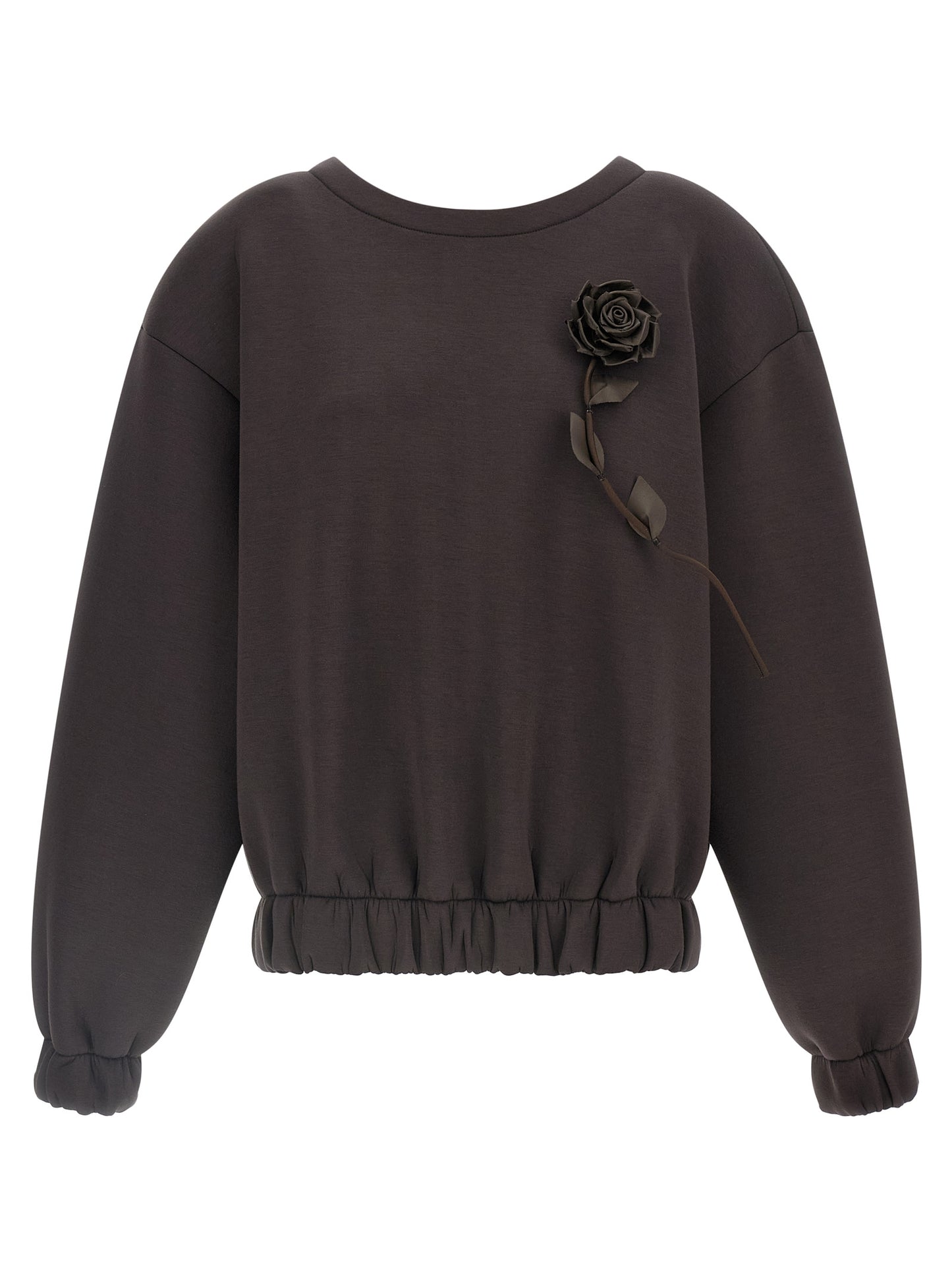 Giuseppe Di Morabito Brown Viscose Sweatshirt