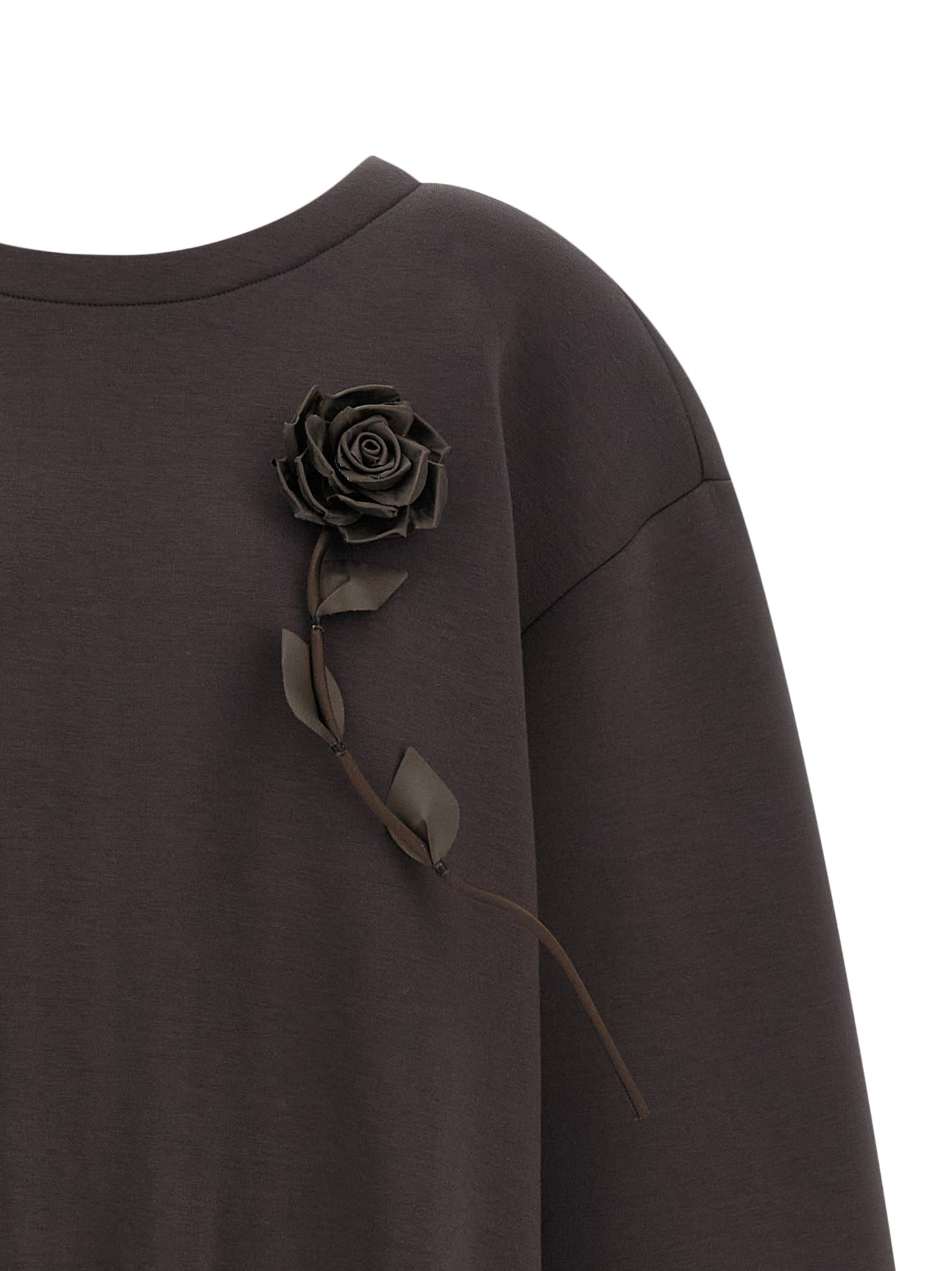 Giuseppe Di Morabito Brown Viscose Sweatshirt