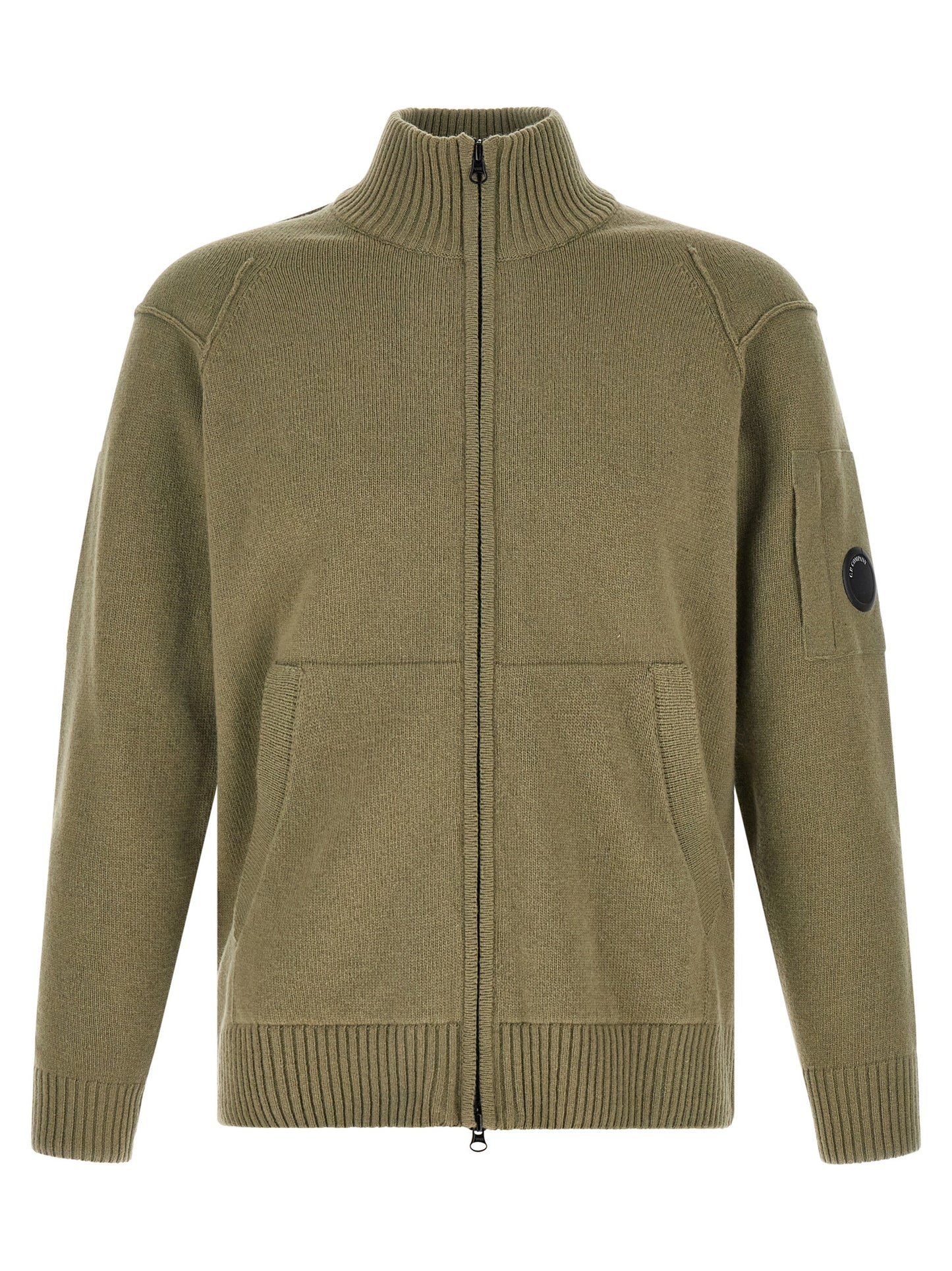 C.P. Company Bicolor Wool Cardigan
