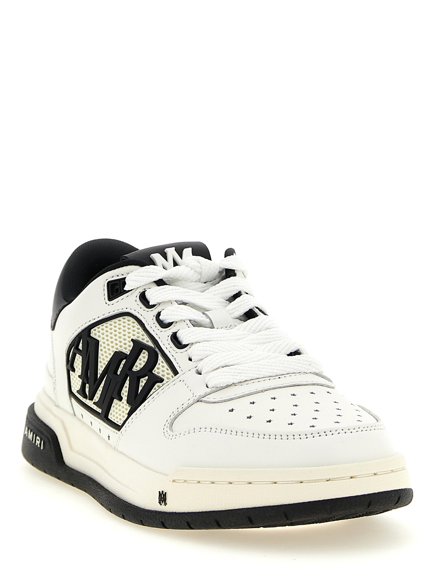 Amiri Bicolor Calfskin Athletic Sneakers