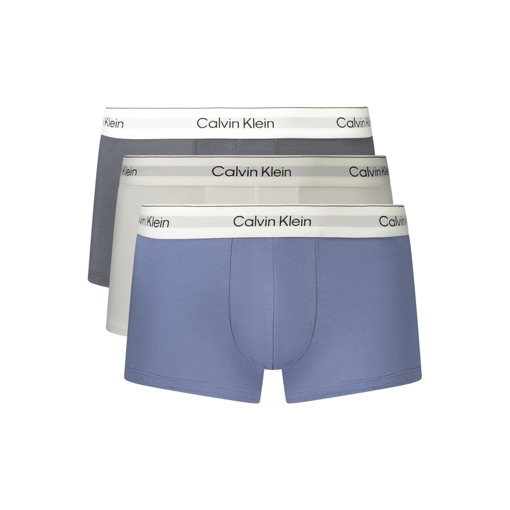 Calvin Klein Light Blue Cotton Men's Shorts