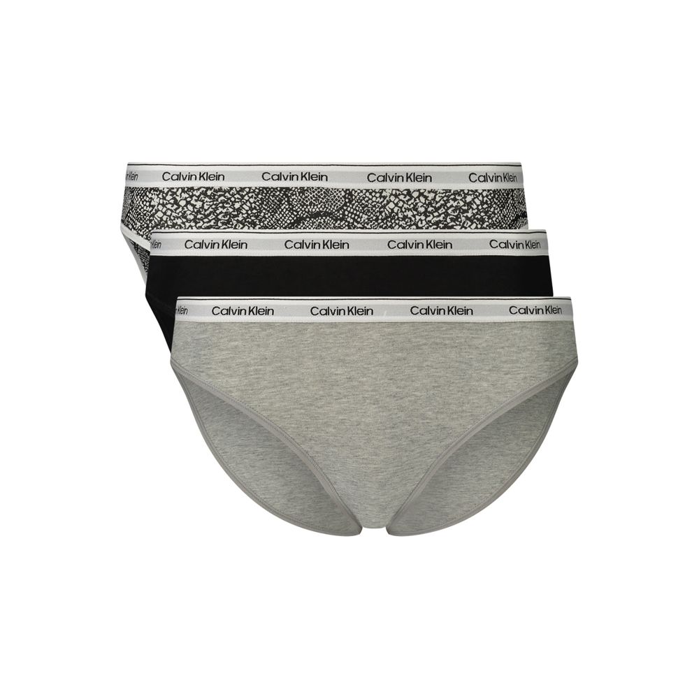 Calvin Klein Gray Cotton Women's Underwear