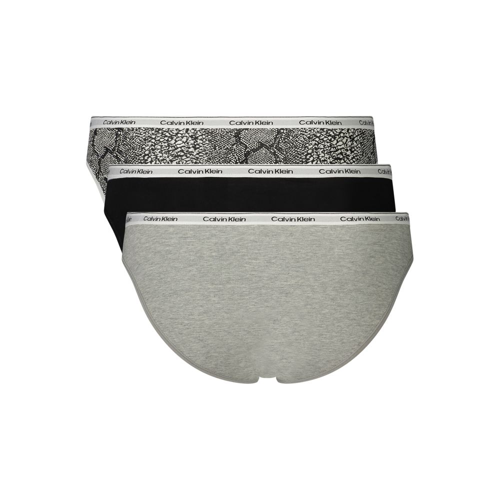 Calvin Klein Gray Cotton Women's Underwear