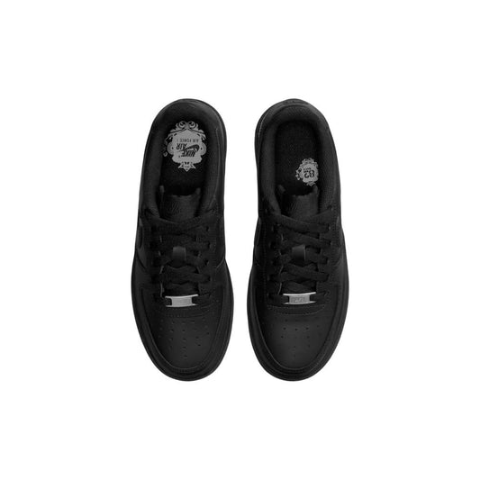 Nike Black Leather Low Top Sneakers