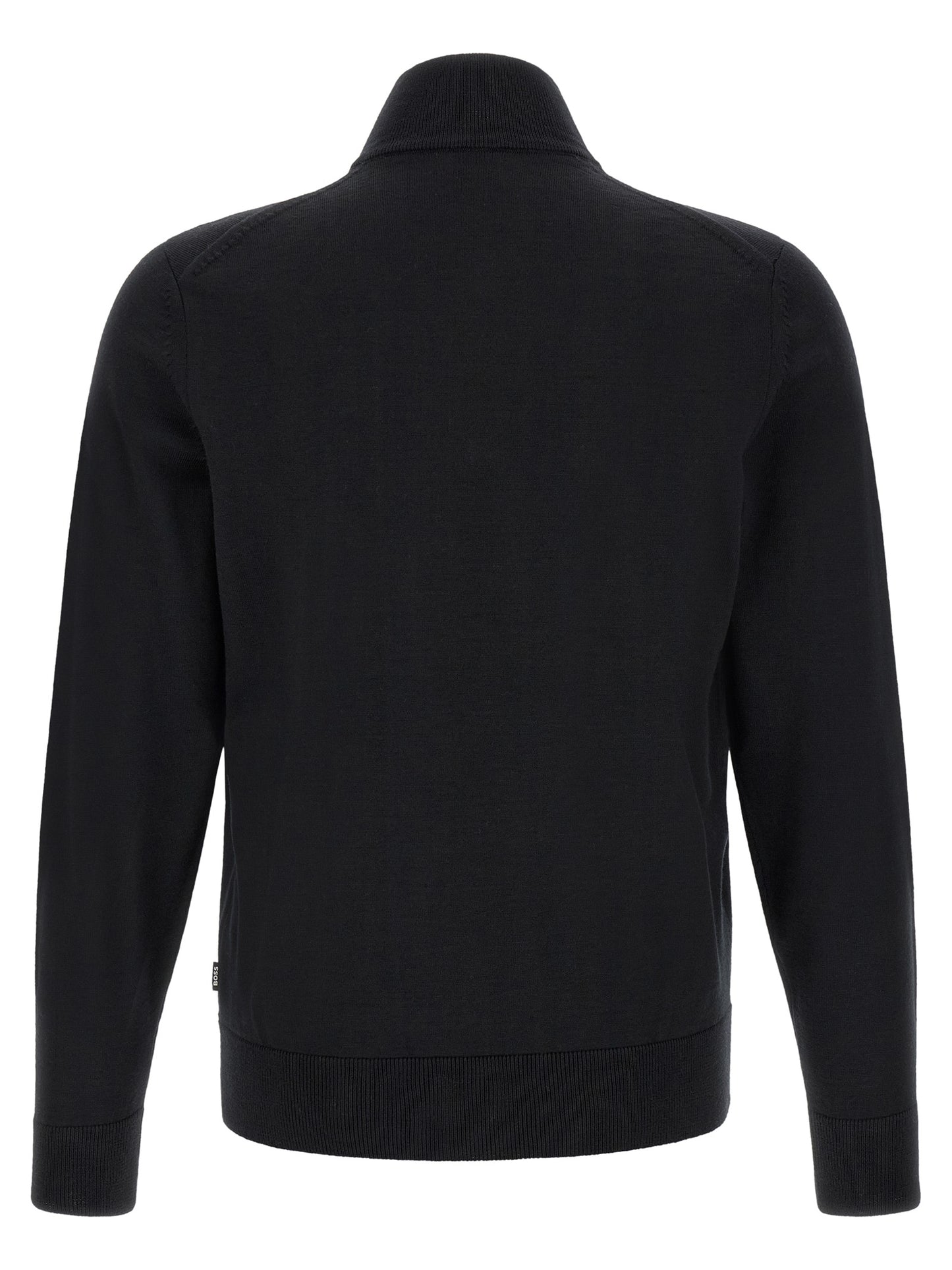 Hugo Boss Black Virgin Wool Cardigan