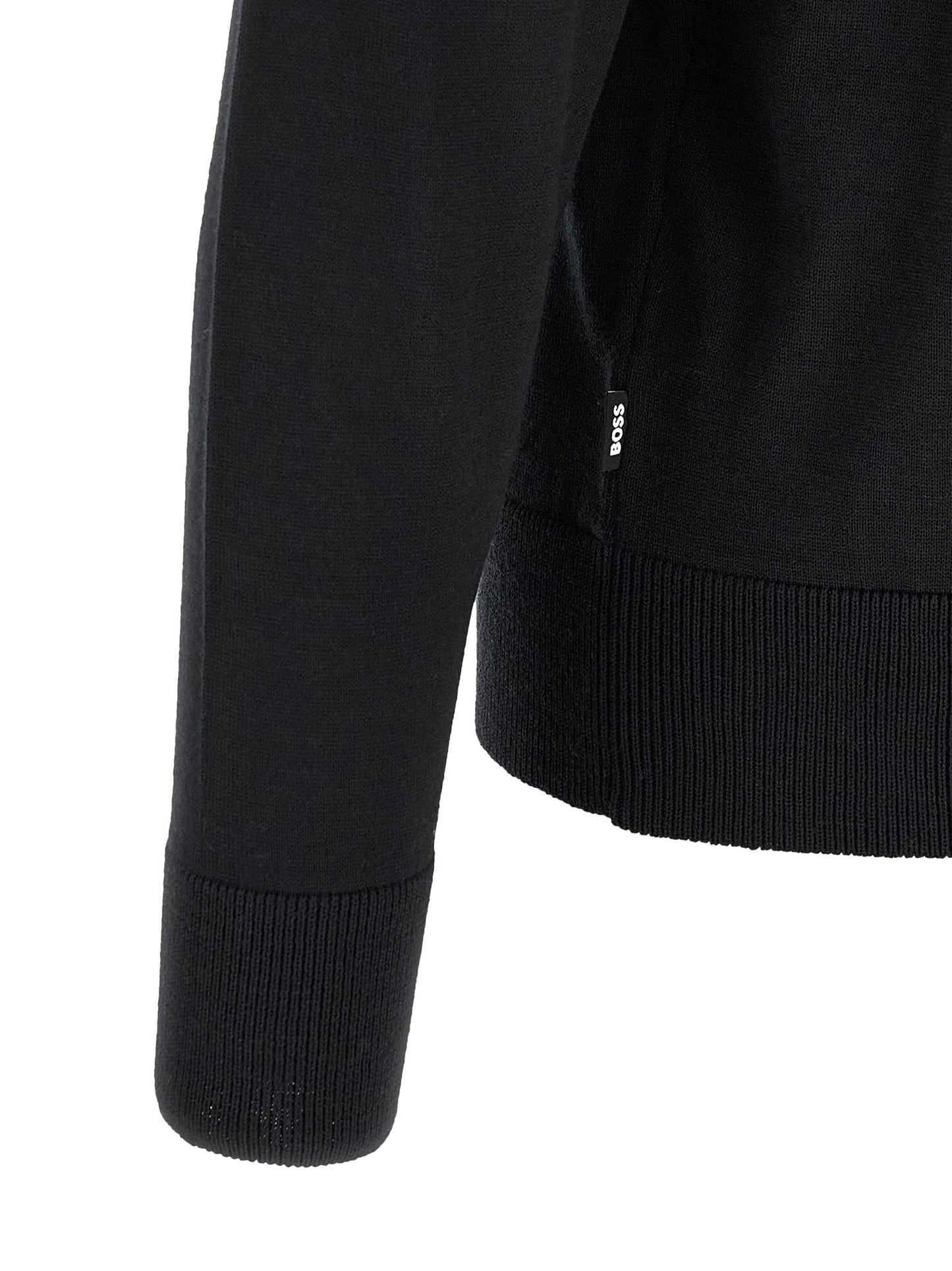 Hugo Boss Black Virgin Wool Cardigan