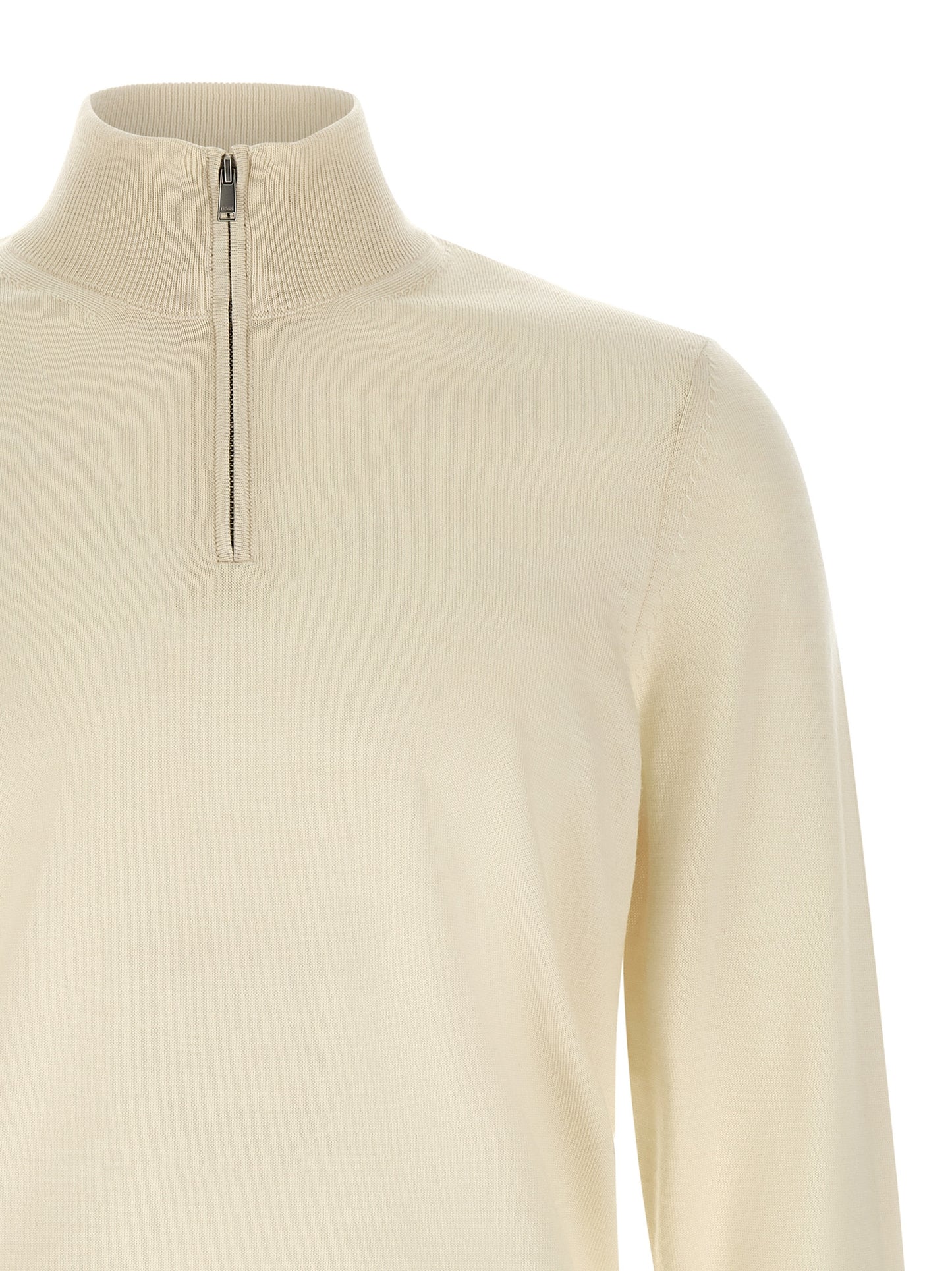 Hugo Boss Beige Virgin Wool Cardigan