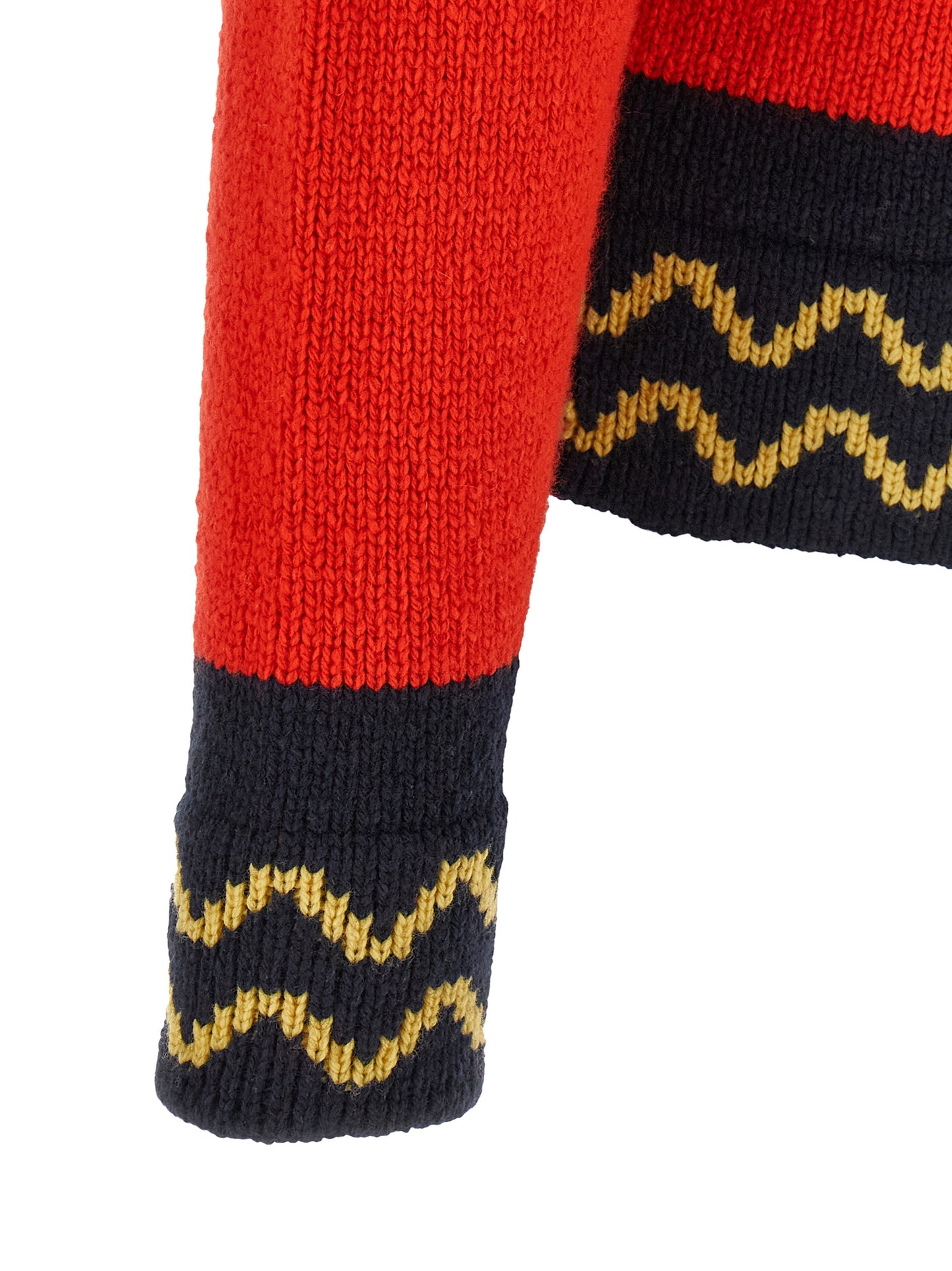 Marni Red Wool Cardigan