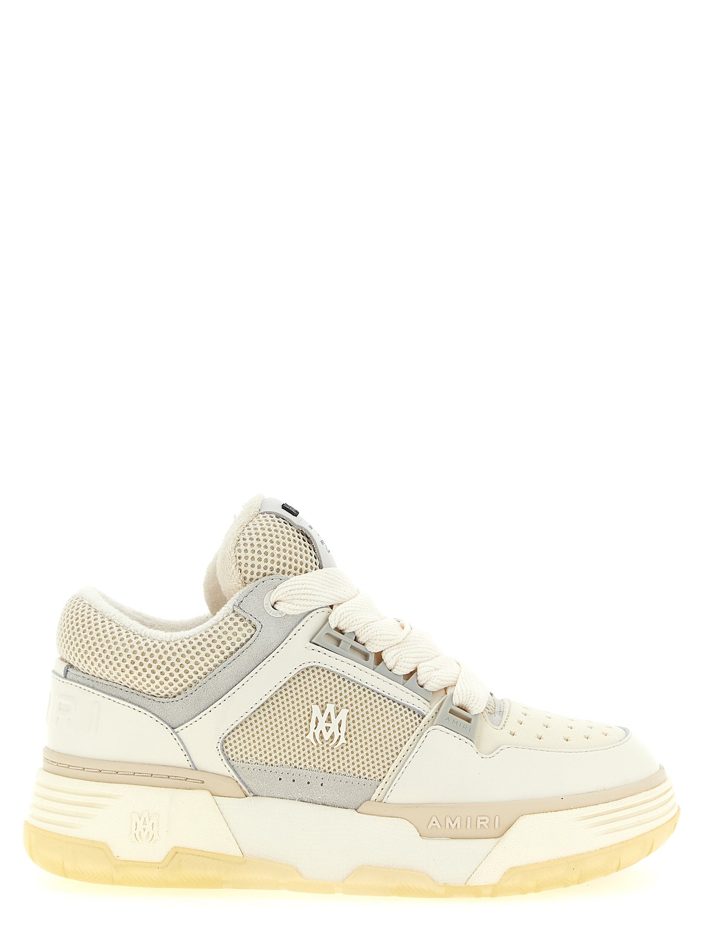 Amiri White Calfskin Chunky Sneakers