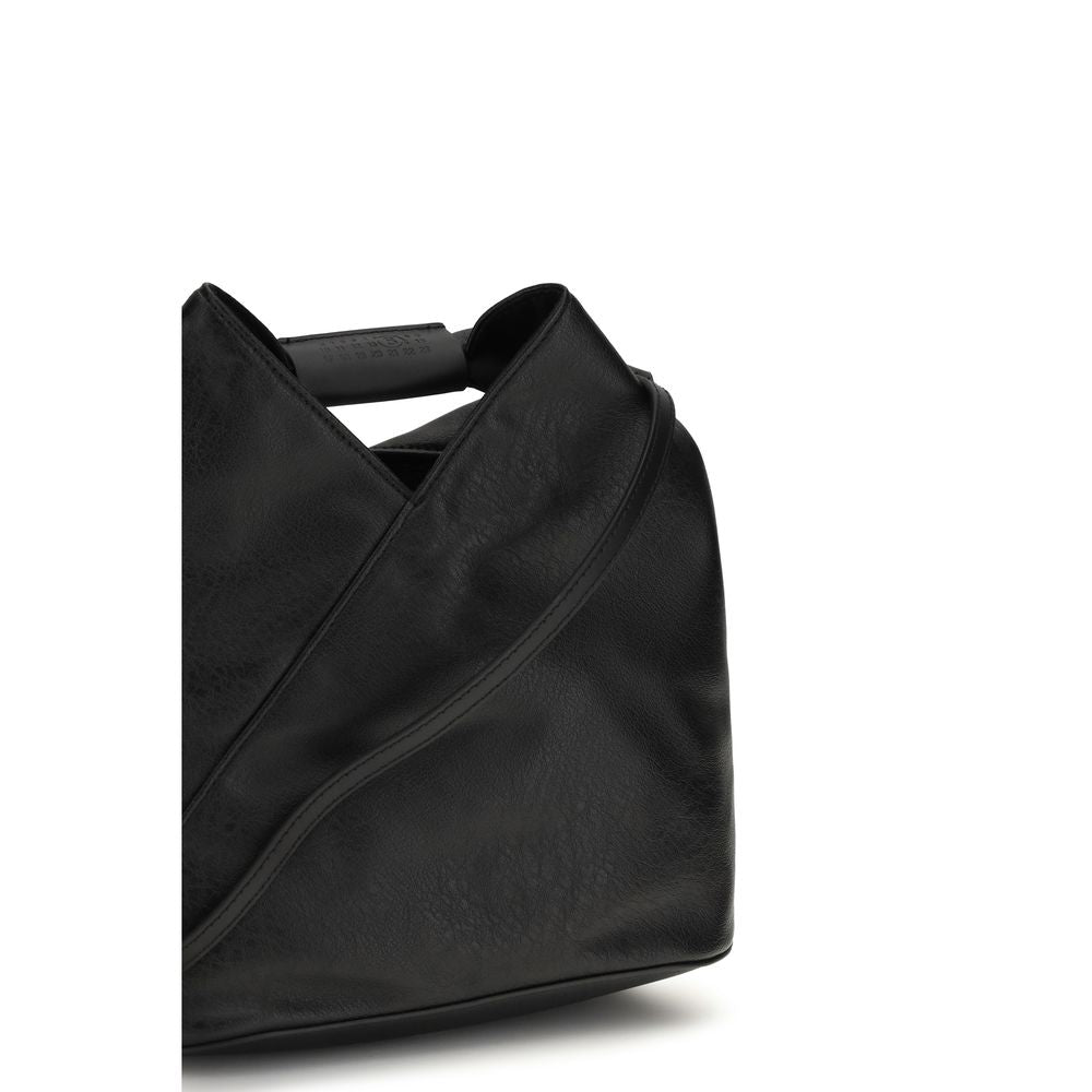 MM6 Black Polyethylene Shoulder Bag