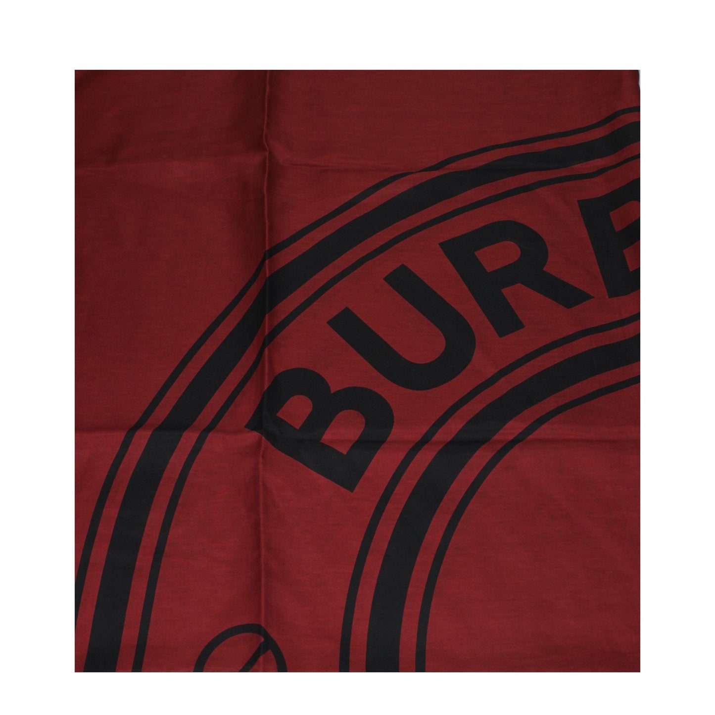 Burberry Red Cotton Foulard