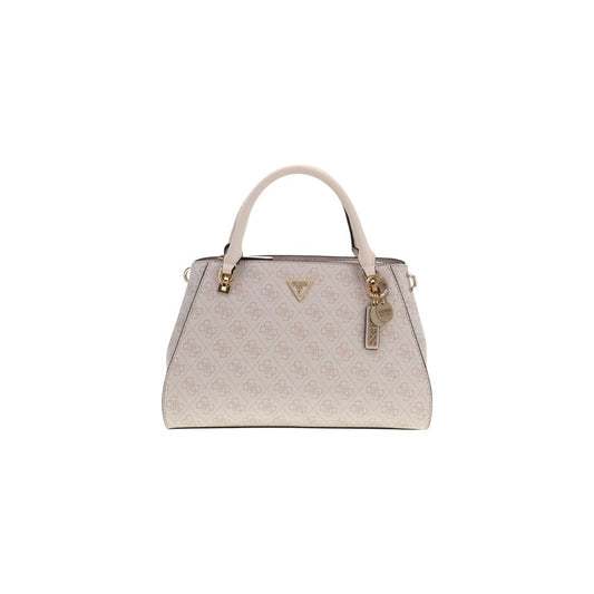 Guess White Polyethylene Handbag