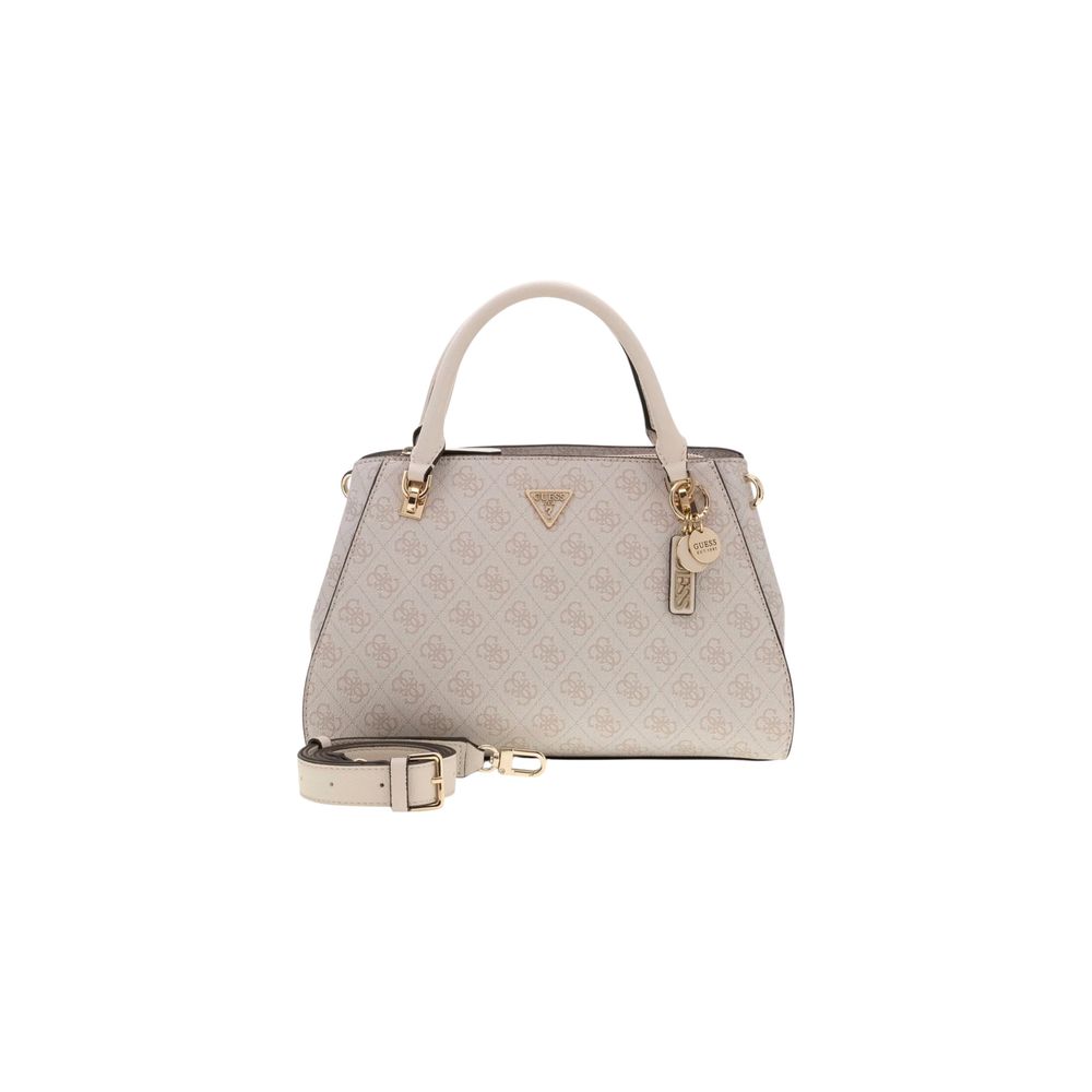 Guess White Polyethylene Handbag